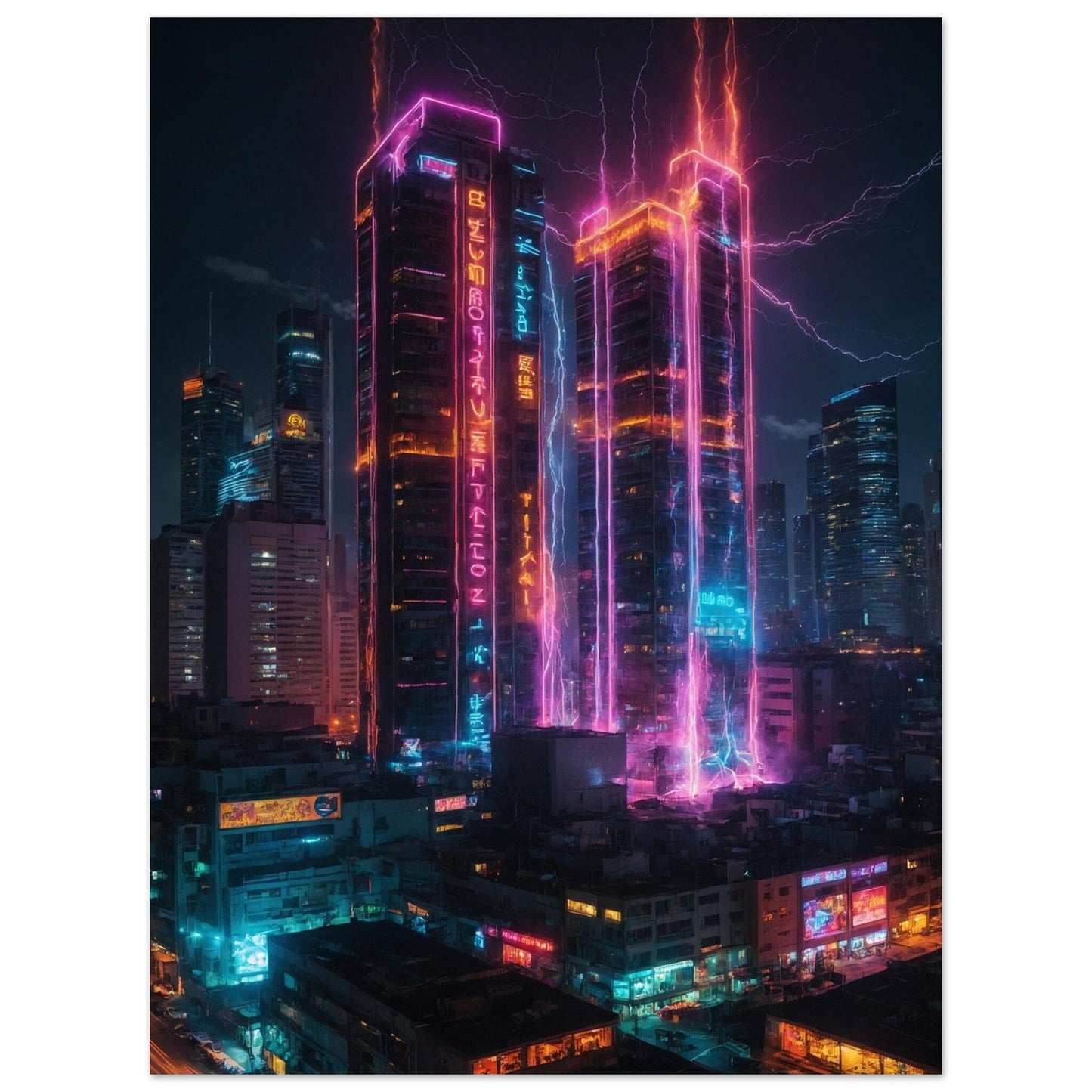 Premium Semi-Glossy Paper Poster Print Material Modern Masterpieces 45x60 cm / 18x24″