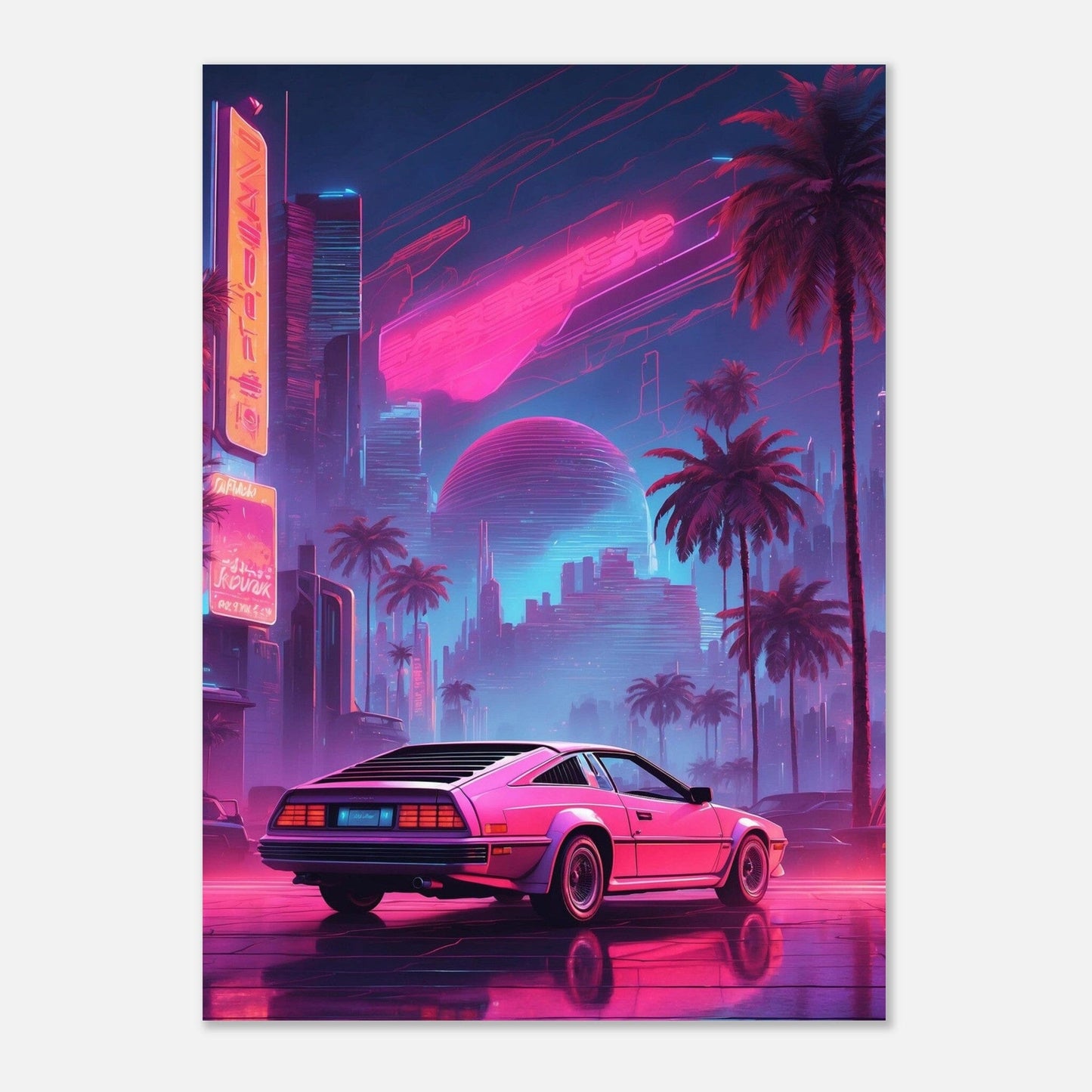 Premium Semi-Glossy Paper Poster Print Material Modern Masterpieces 50x70 cm / 20x28″