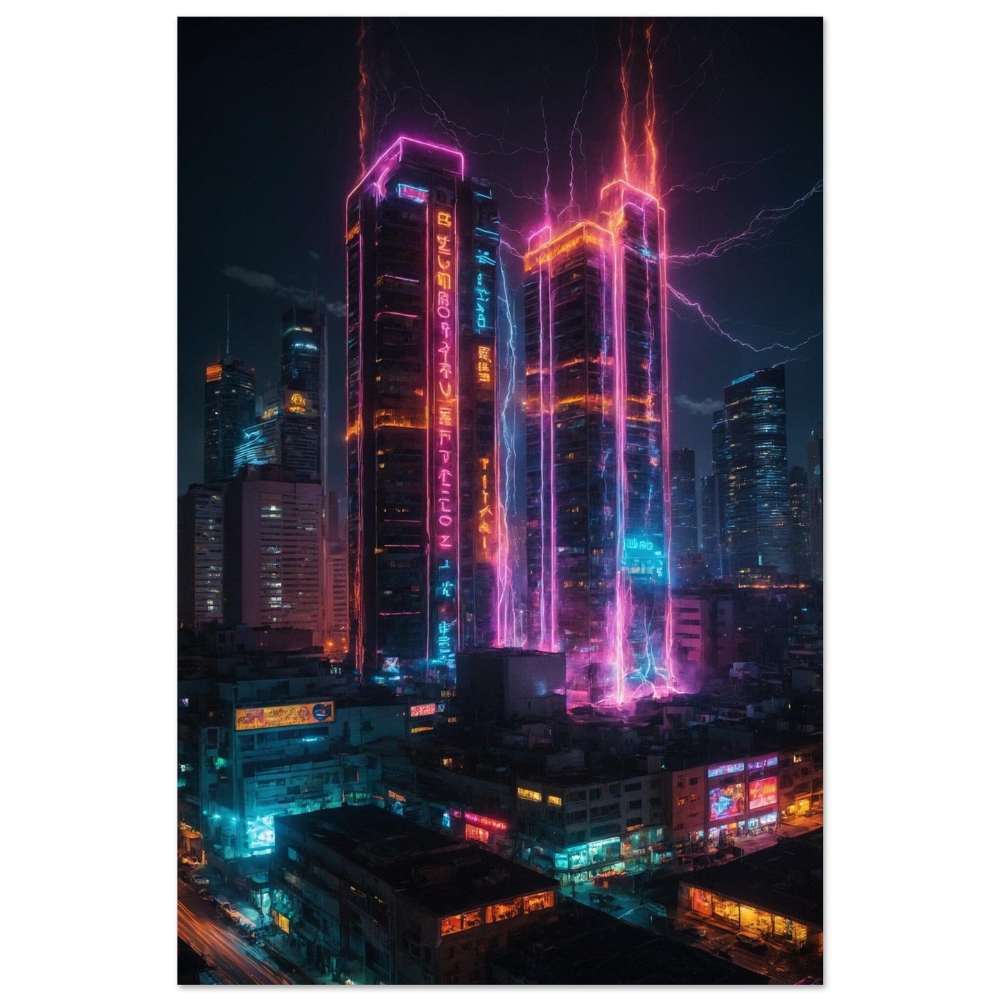 Premium Semi-Glossy Paper Poster Print Material Modern Masterpieces 60x90 cm / 24x36″