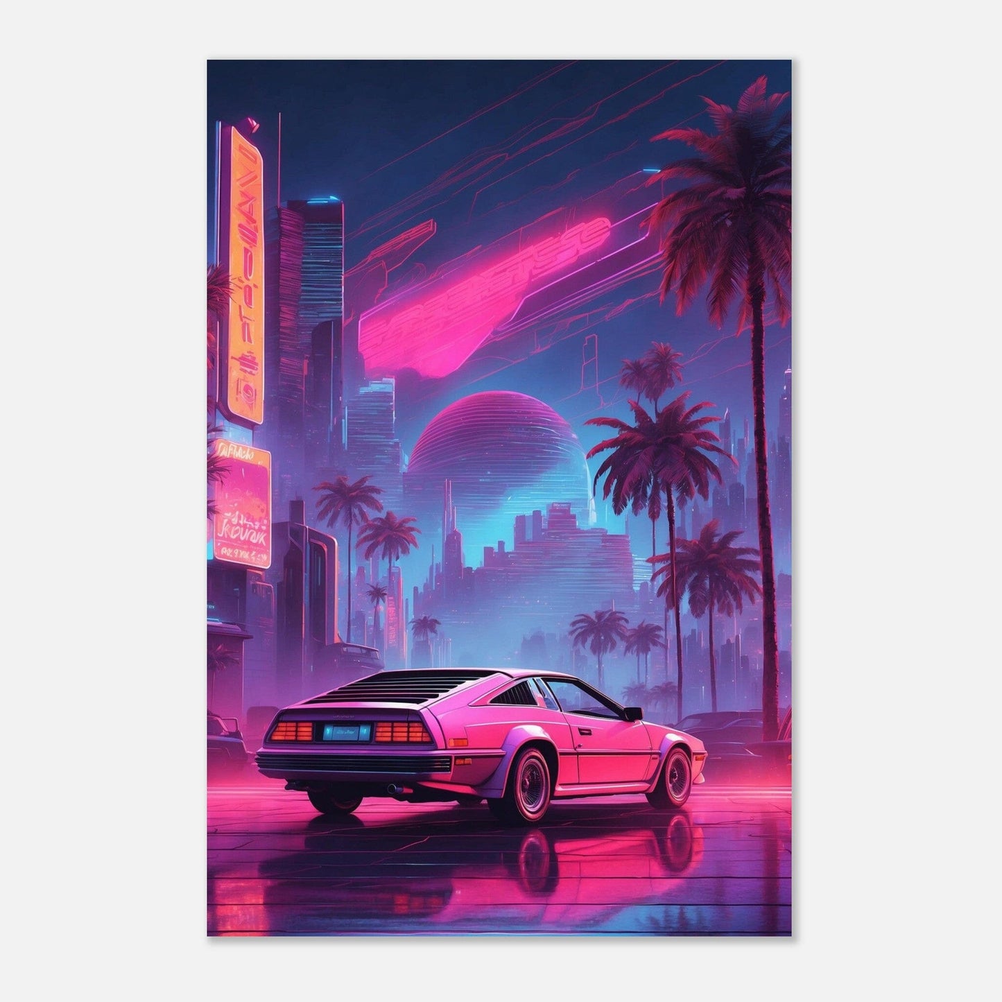 Premium Semi-Glossy Paper Poster Print Material Modern Masterpieces 60x90 cm / 24x36″