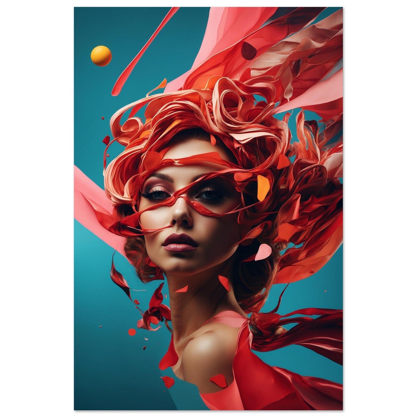 Premium Semi-Glossy Paper Poster Print Material Modern Masterpieces 60x90 cm / 24x36″