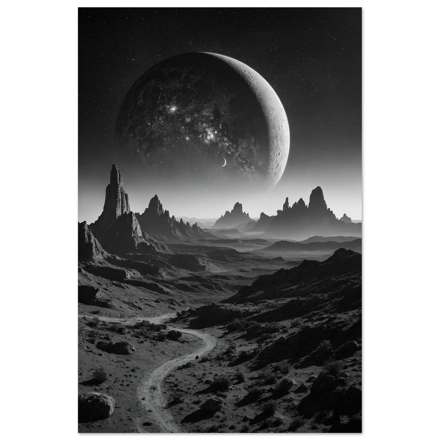 Premium Semi-Glossy Paper Poster Print Material Modern Masterpieces 60x90 cm / 24x36″