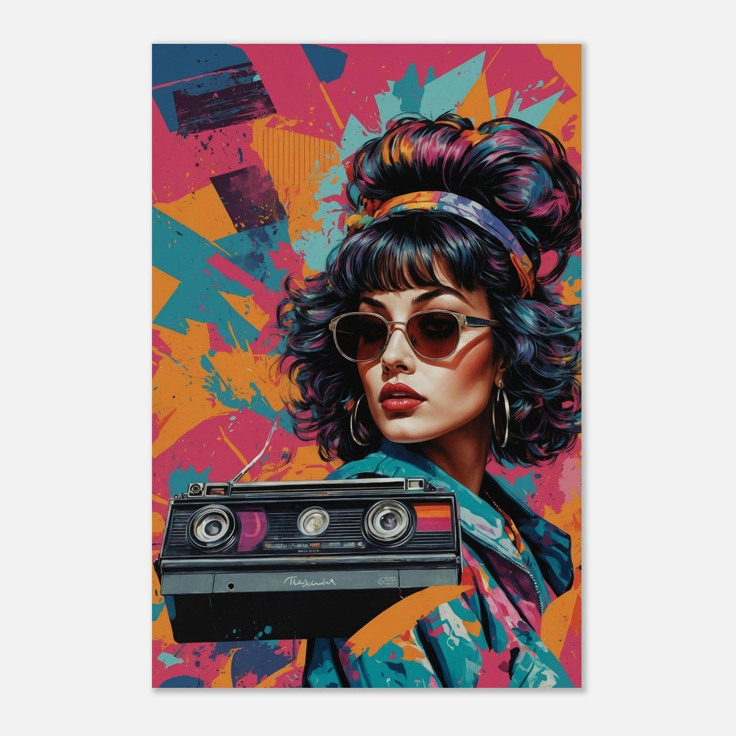 Premium Semi-Glossy Paper Poster Print Material Modern Masterpieces 60x90 cm / 24x36″