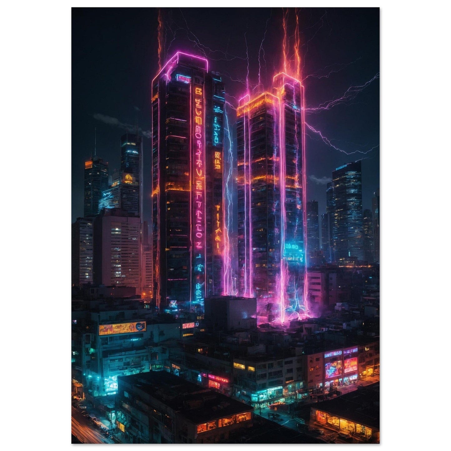 Premium Semi-Glossy Paper Poster Print Material Modern Masterpieces A1 (59.4 x 84.1 cm)