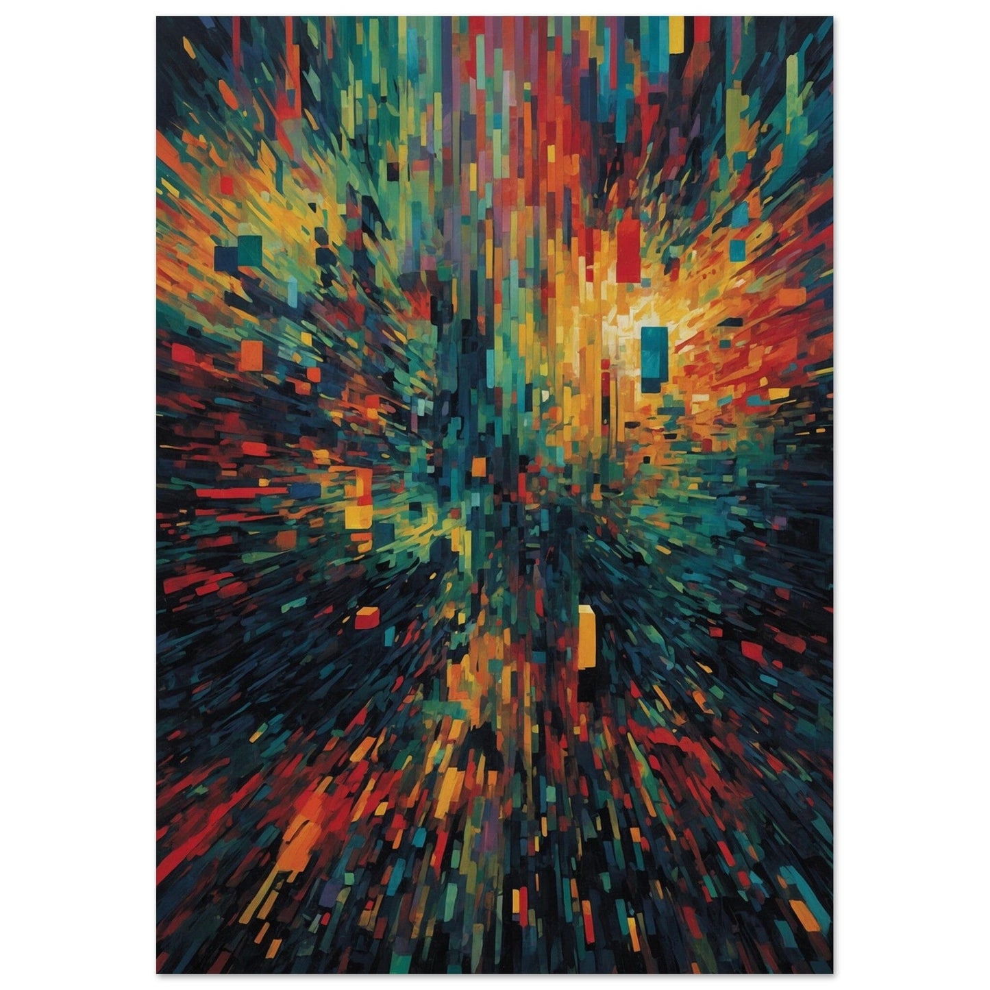 Premium Semi-Glossy Paper Poster Print Material Modern Masterpieces A2 (42 x 59.4 cm)
