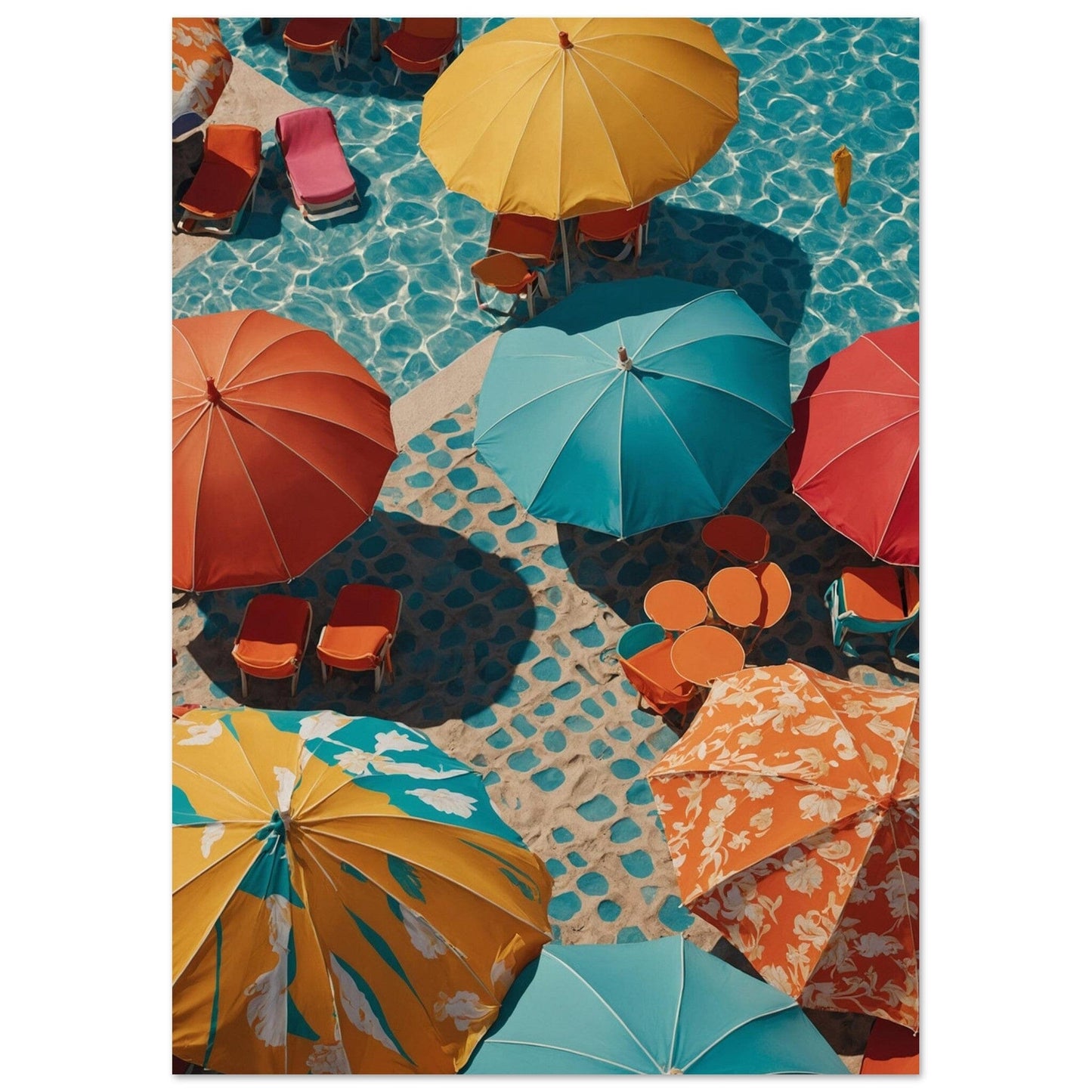 Premium Semi-Glossy Paper Poster Print Material Modern Masterpieces A2 (42 x 59.4 cm)