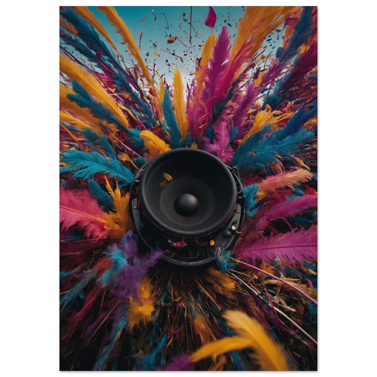 Premium Semi-Glossy Paper Poster Print Material Modern Masterpieces A4 21x29.7 cm / 8x12″