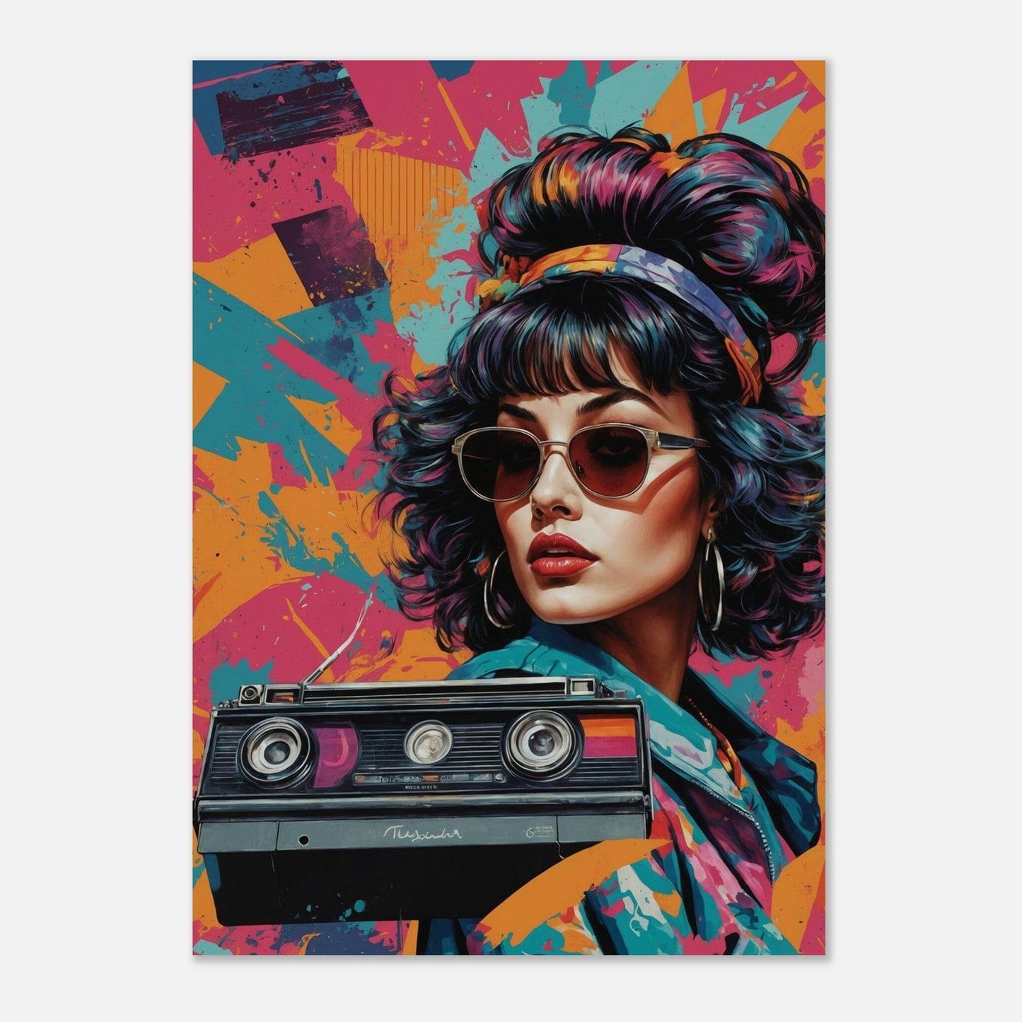 Premium Semi-Glossy Paper Poster Print Material Modern Masterpieces A4 21x29.7 cm / 8x12″