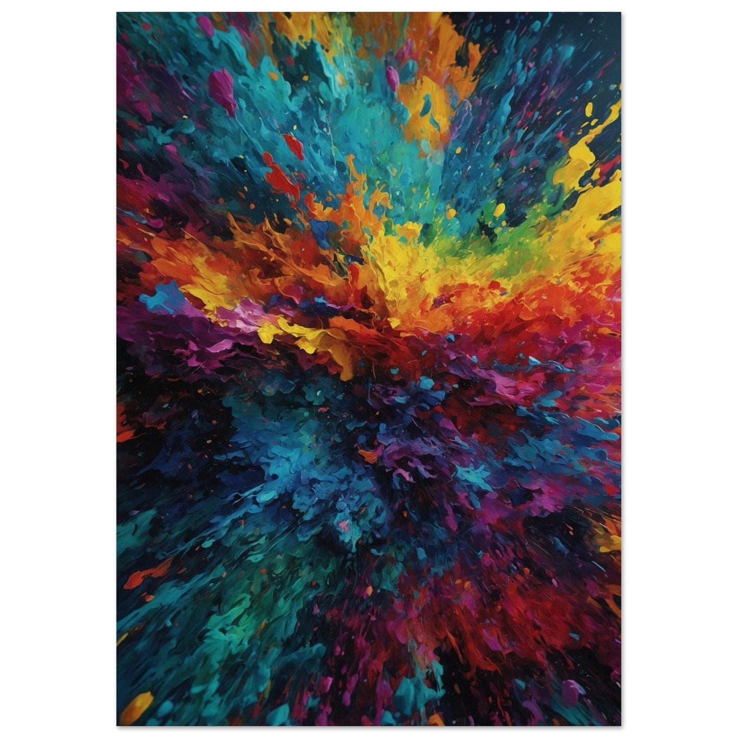 Premium Semi-Glossy Paper Poster Print Material Modern Masterpieces A4 21x29.7 cm / 8x12″