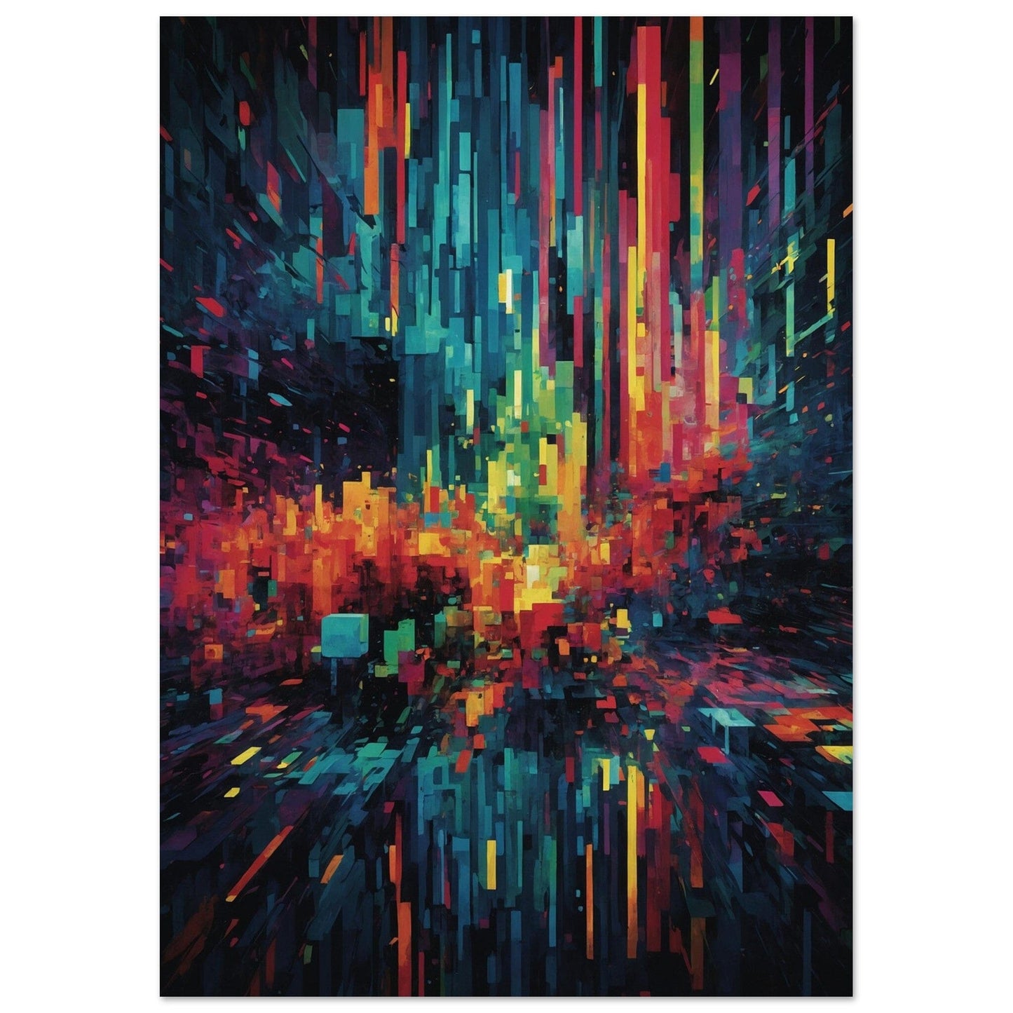 Premium Semi-Glossy Paper Poster Print Material Modern Masterpieces A4 21x29.7 cm / 8x12″