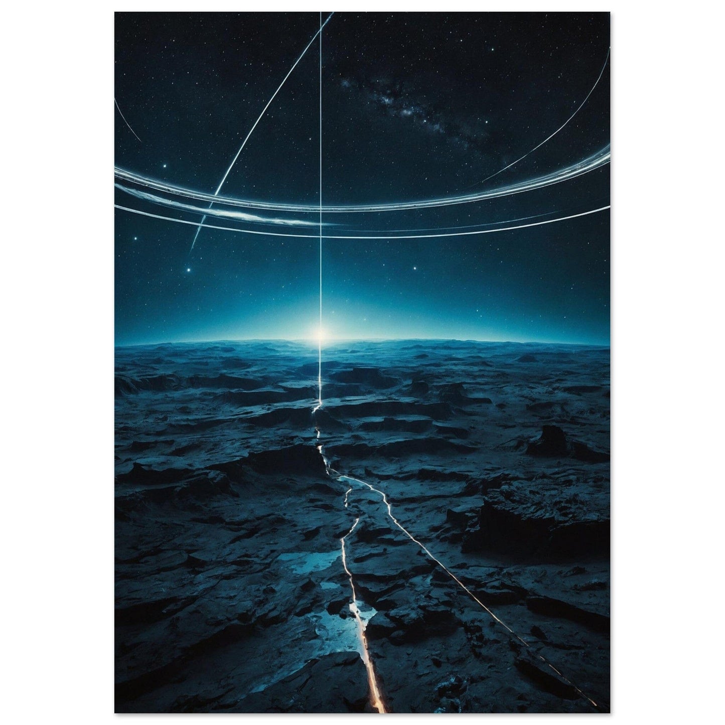 Premium Semi-Glossy Paper Poster Print Material Modern Masterpieces A4 21x29.7 cm / 8x12″