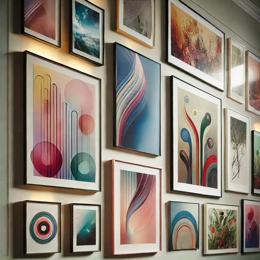 Galeriewände gestalten: Tipps und Tricks für ein harmonisches Gesamtbild