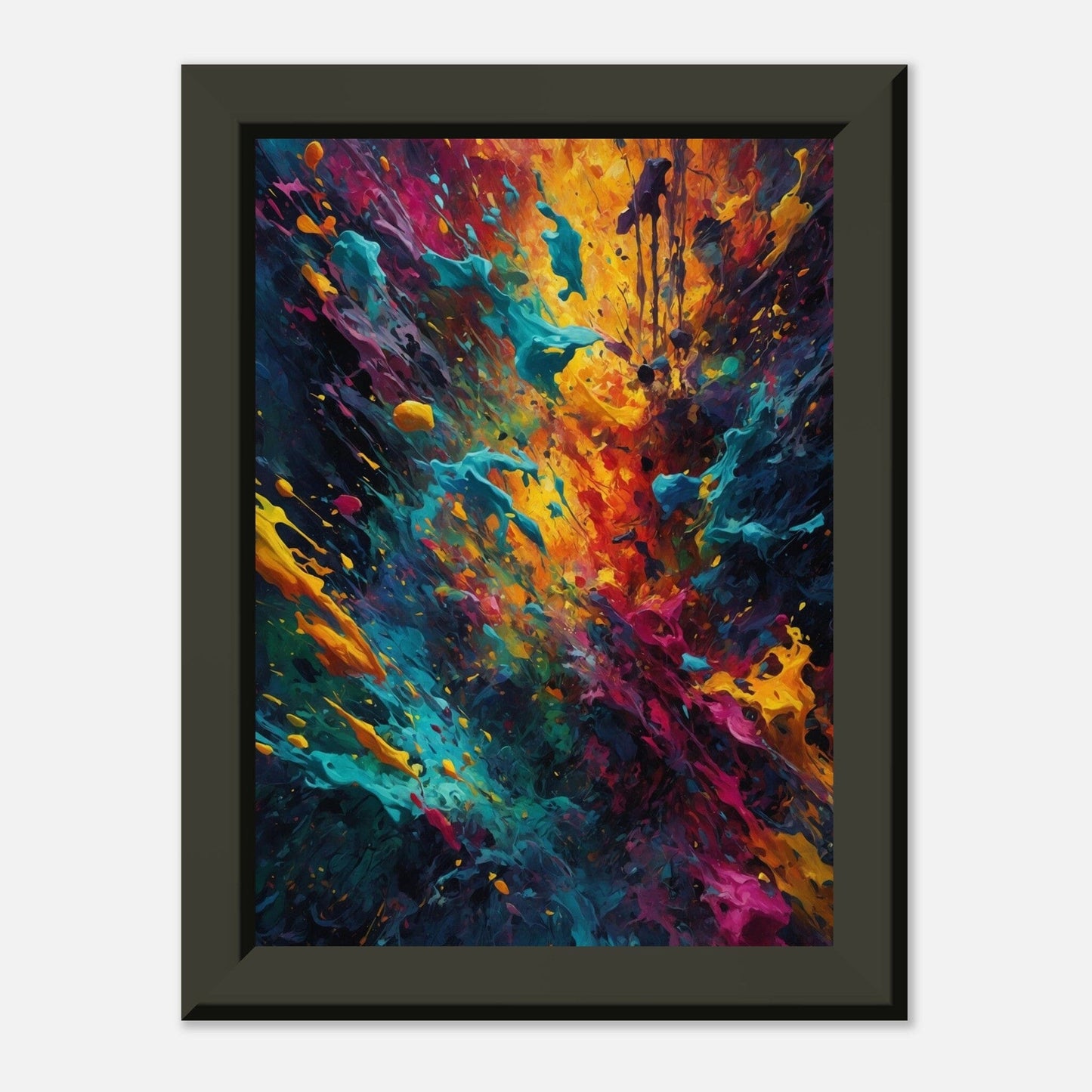 Abstract Allegory: Vibrant Vision Print Material Modern Masterpieces 13x18 cm / 5x7″ 