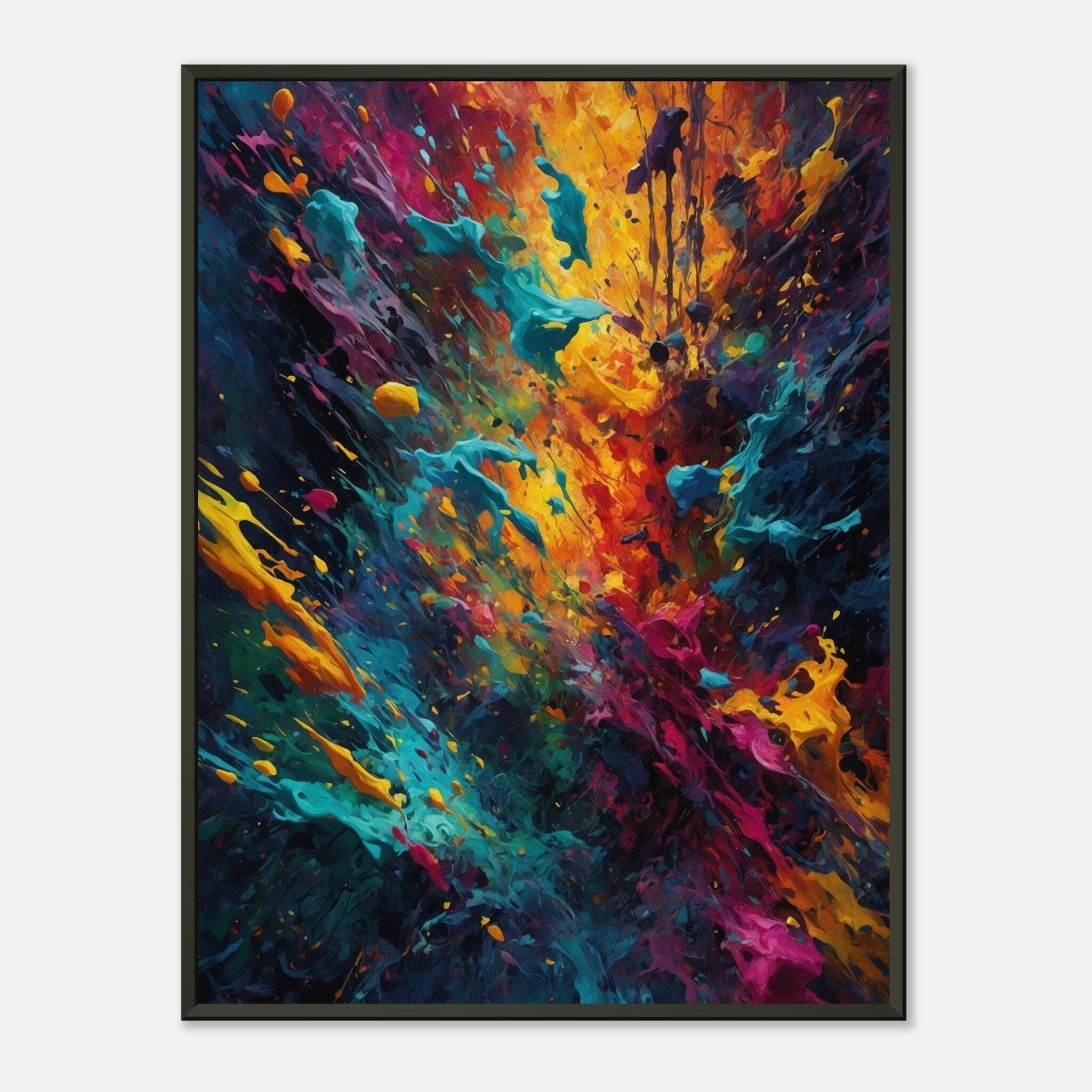 Abstract Allegory: Vibrant Vision Print Material Modern Masterpieces 60x80 cm / 24x32″ 