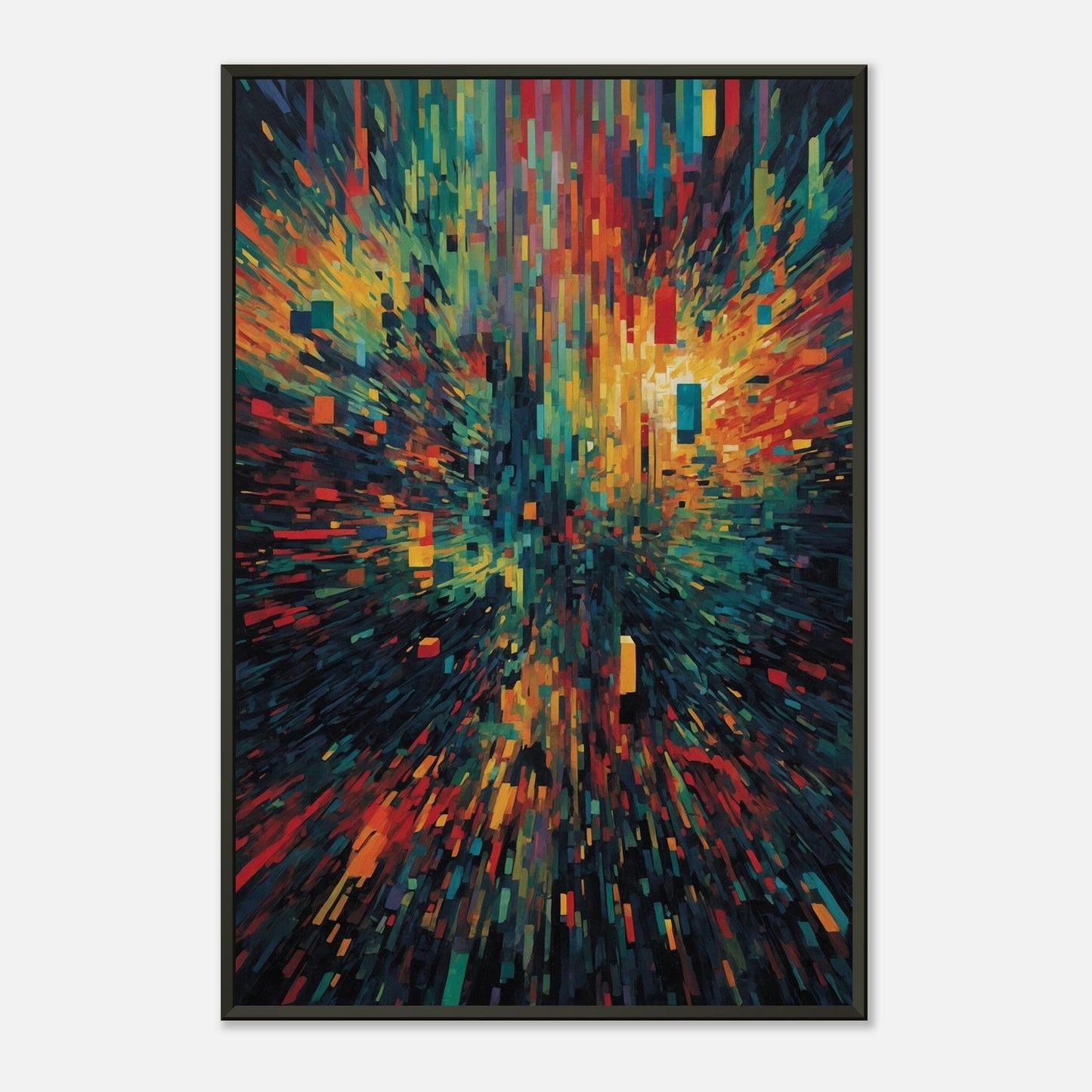 Abstract Harmony: Captivating Chaos Print Material Modern Masterpieces 60x90 cm / 24x36″ 