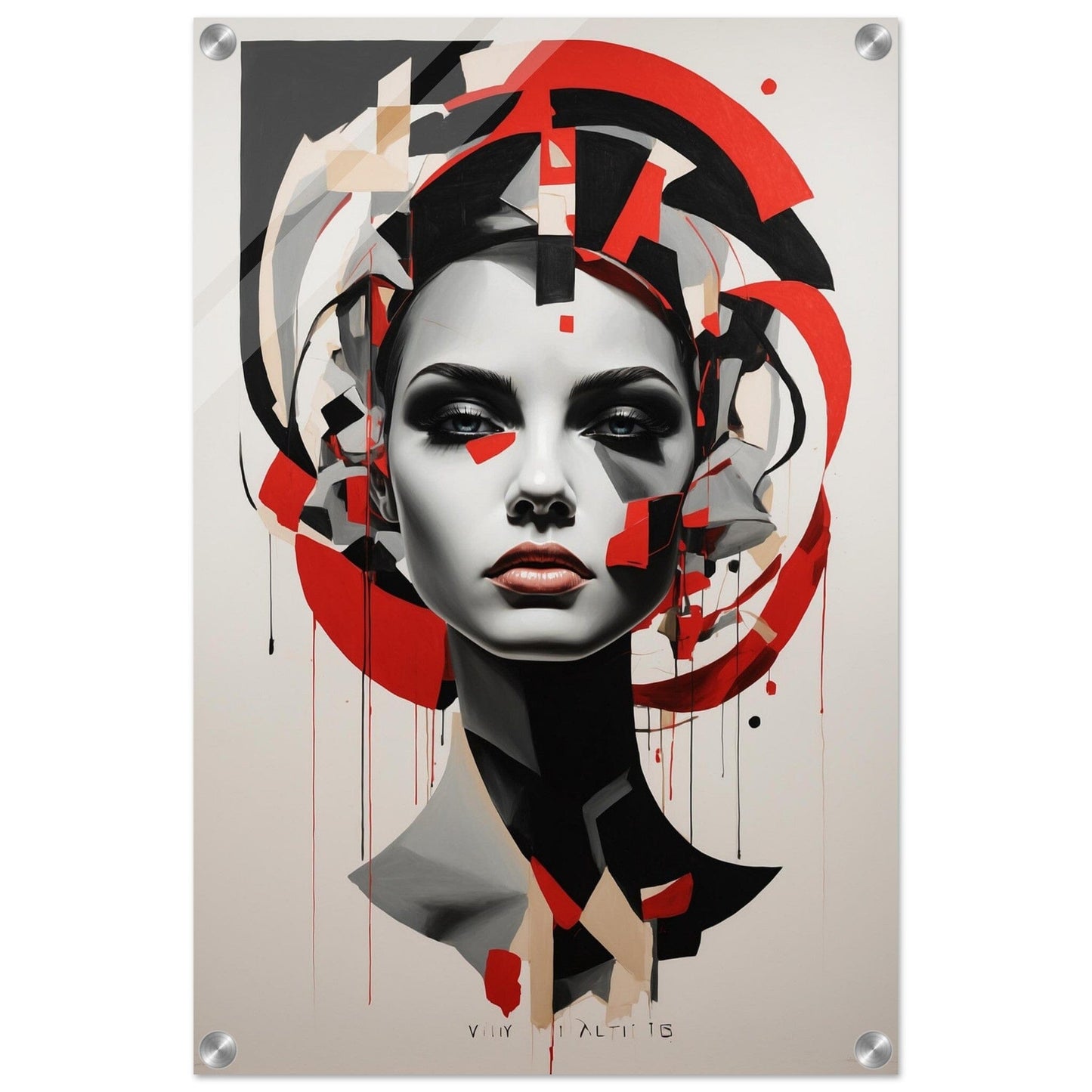 Acrylic Print - Moderne Kunstwerke mit glänzendem Finish Print Material Modern Masterpieces 40x60 cm / 16x24″ 