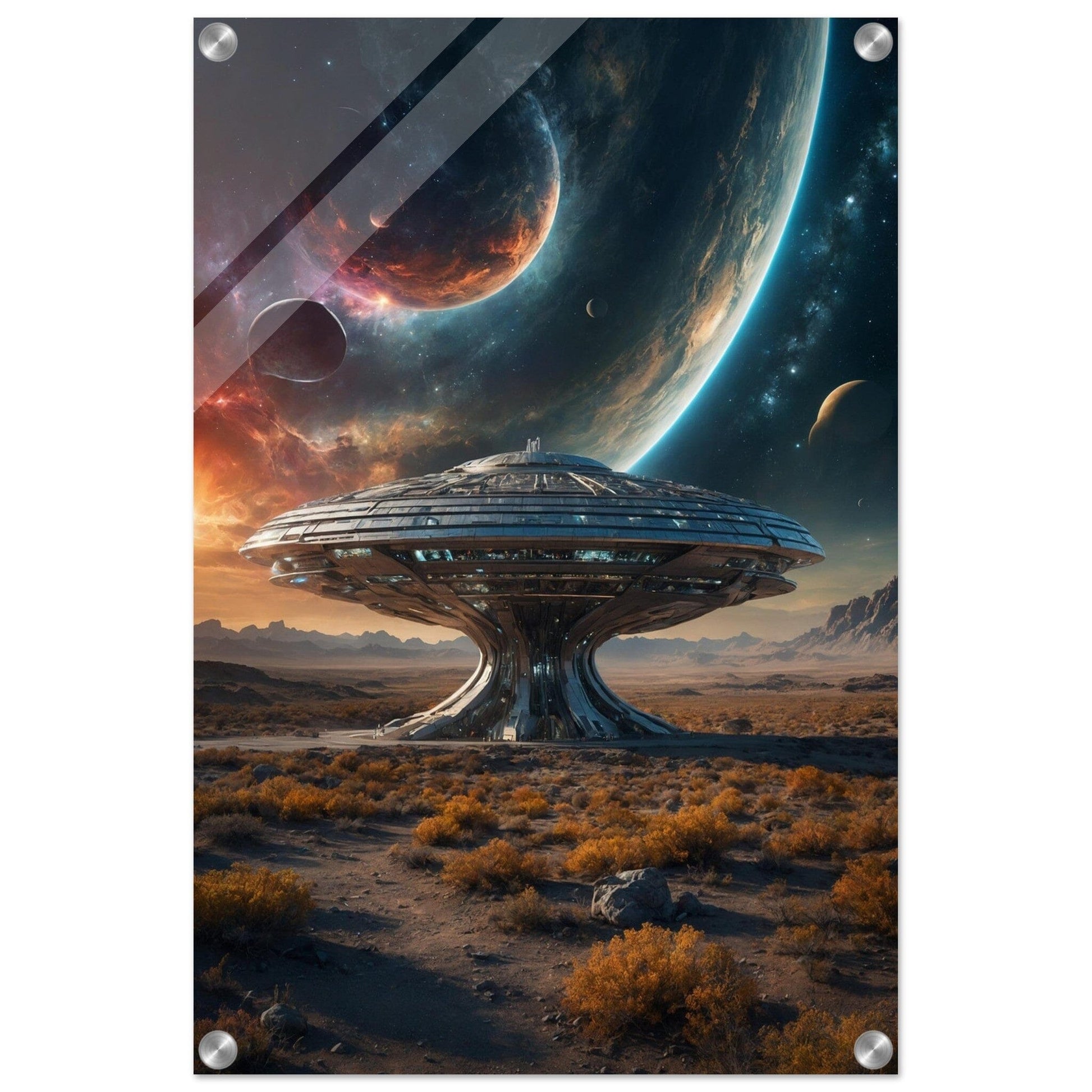 Acrylic Print - Moderne Kunstwerke mit glänzendem Finish Print Material Modern Masterpieces 40x60 cm / 16x24″ 