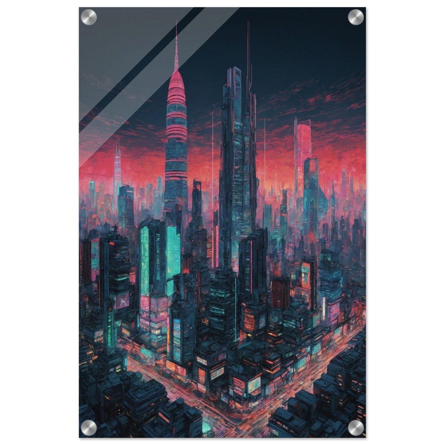 Acrylic Print - Moderne Kunstwerke mit glänzendem Finish Print Material Modern Masterpieces 40x60 cm / 16x24″ 