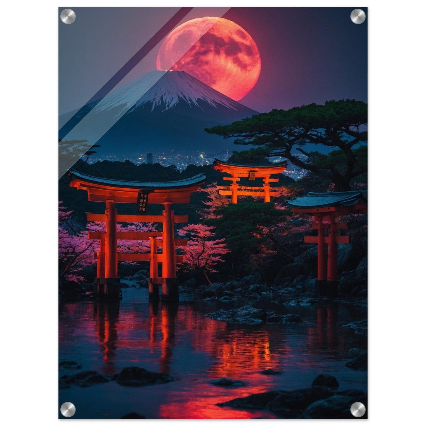 Acrylic Print - Moderne Kunstwerke mit glänzendem Finish Print Material Modern Masterpieces 45x60 cm / 18x24″ 