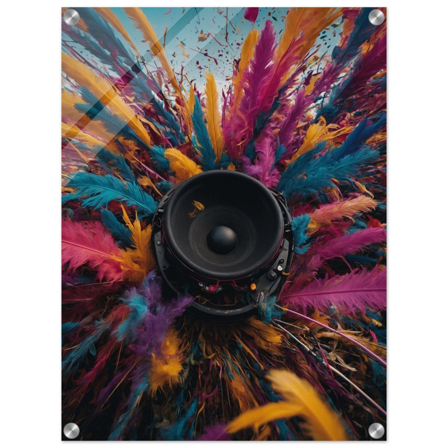 Acrylic Print - Moderne Kunstwerke mit glänzendem Finish Print Material Modern Masterpieces 45x60 cm / 18x24″ 