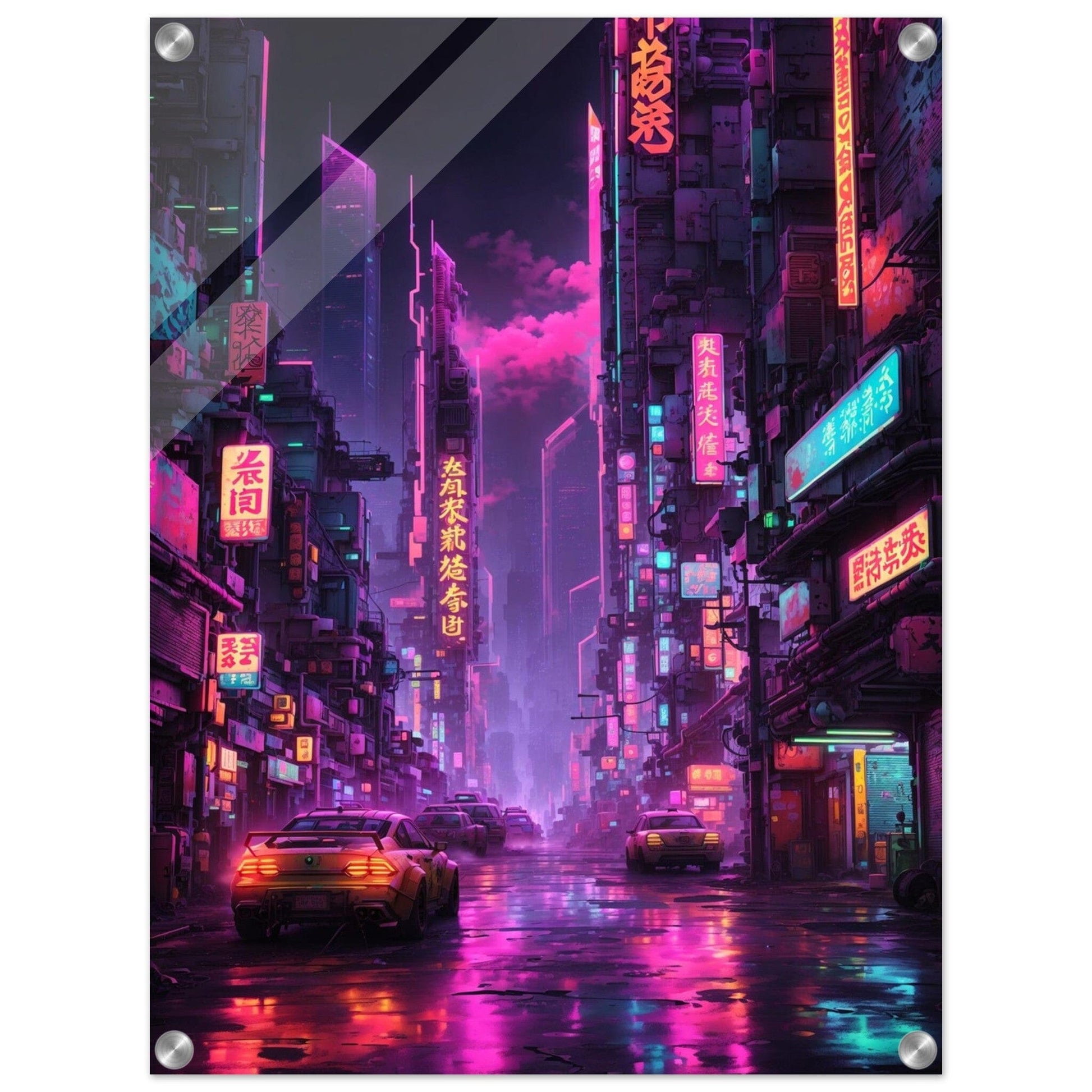Acrylic Print - Moderne Kunstwerke mit glänzendem Finish Print Material Modern Masterpieces 45x60 cm / 18x24″ 