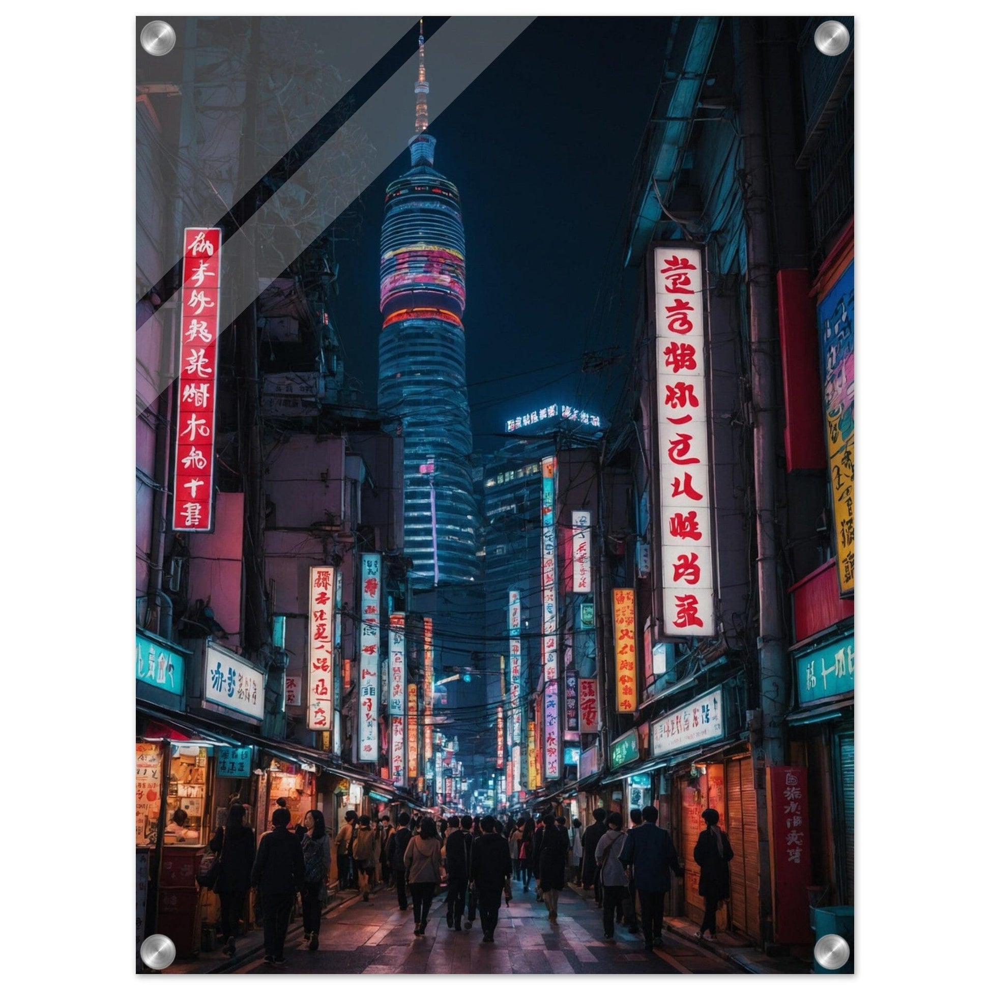 Acrylic Print - Moderne Kunstwerke mit glänzendem Finish Print Material Modern Masterpieces 45x60 cm / 18x24″ 