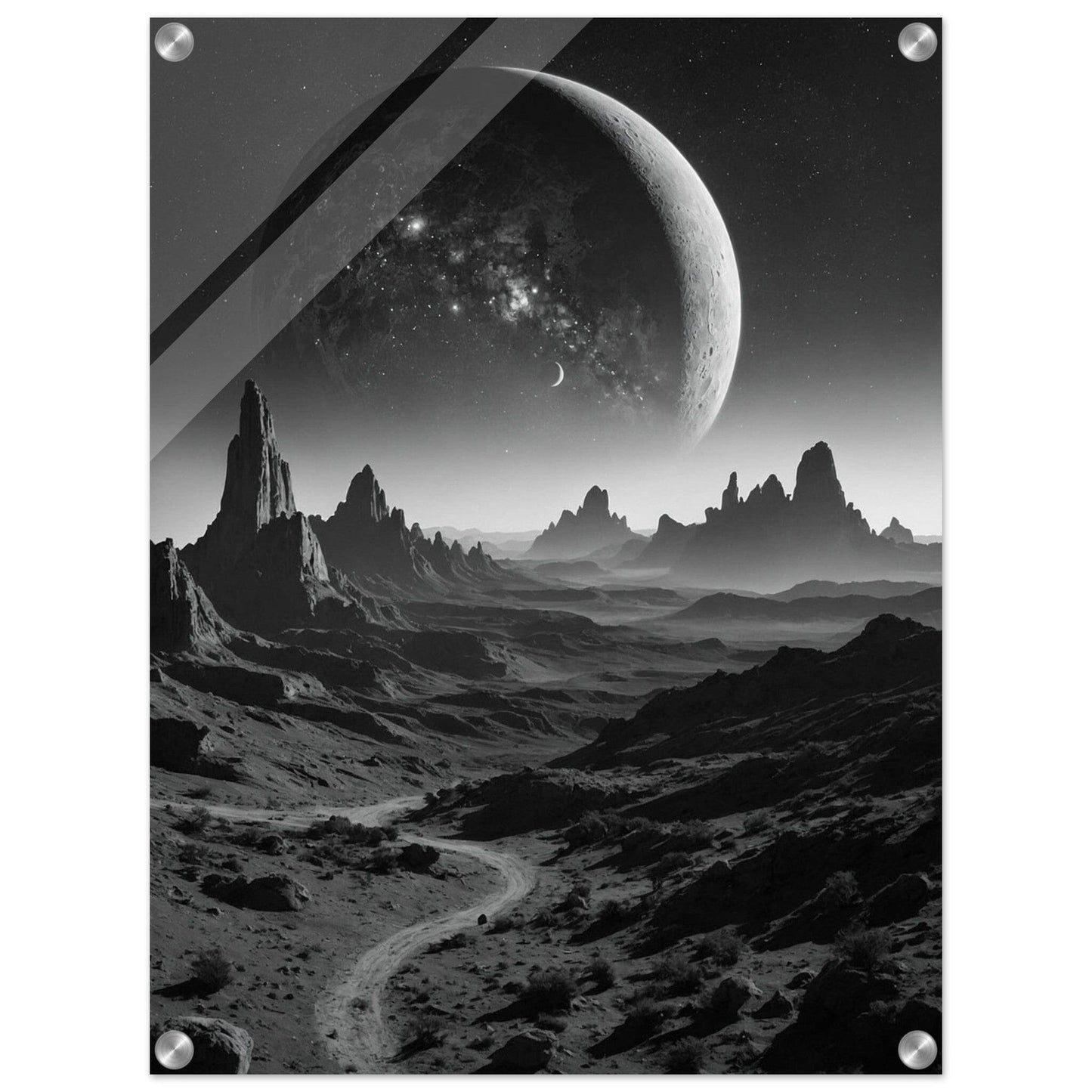 Acrylic Print - Moderne Kunstwerke mit glänzendem Finish Print Material Modern Masterpieces 45x60 cm / 18x24″ 