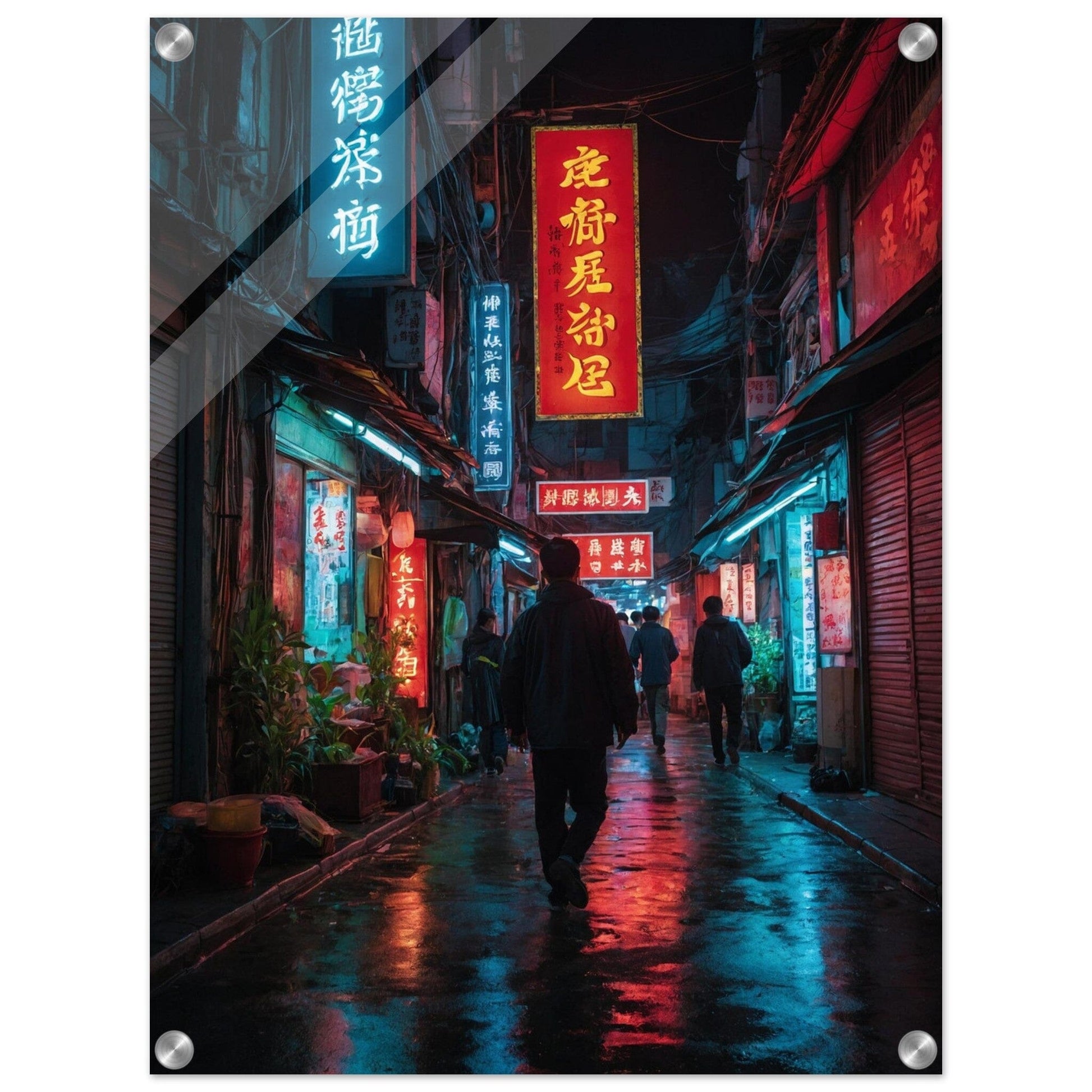 Acrylic Print - Moderne Kunstwerke mit glänzendem Finish Print Material Modern Masterpieces 45x60 cm / 18x24″ 