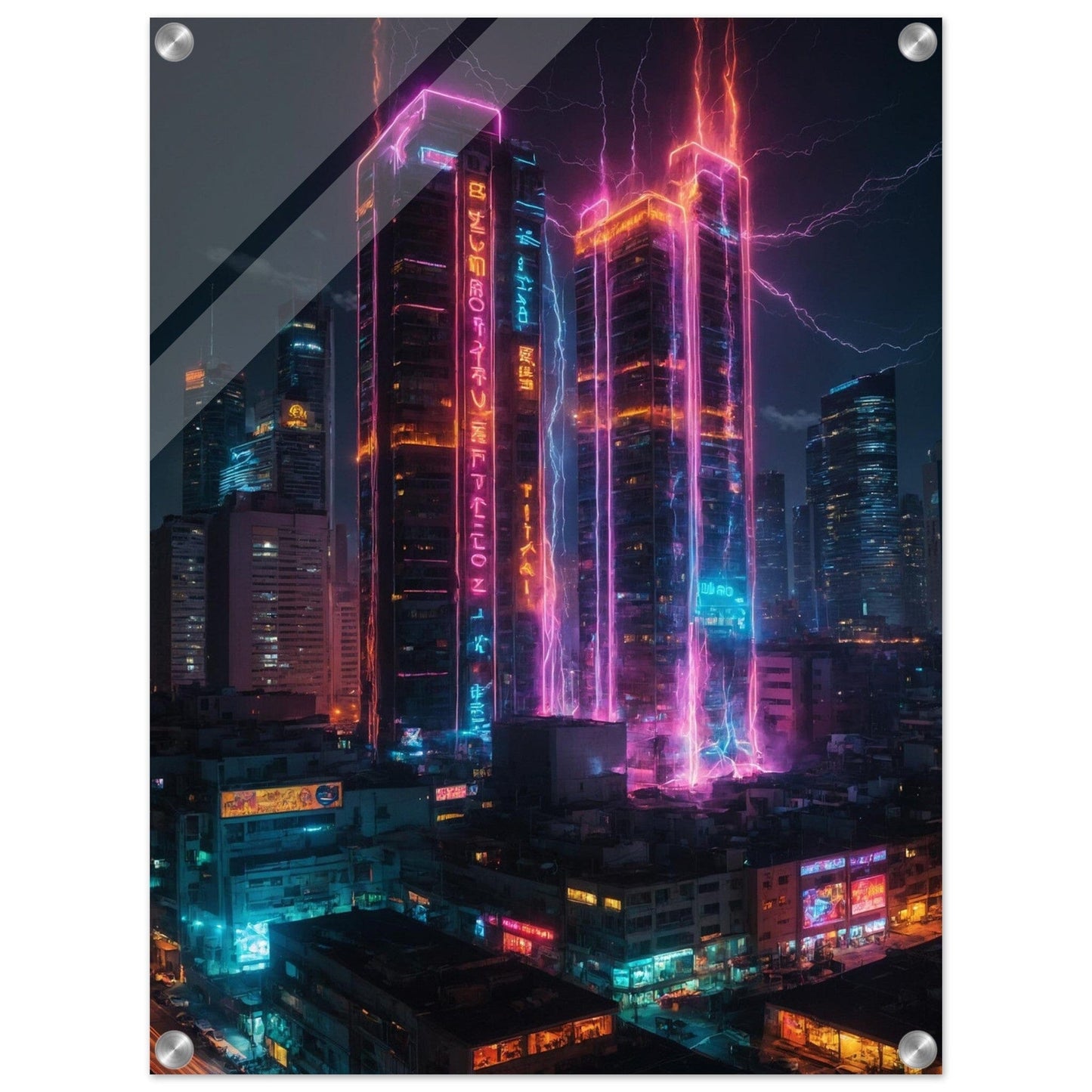 Acrylic Print - Moderne Kunstwerke mit glänzendem Finish Print Material Modern Masterpieces 45x60 cm / 18x24″ 
