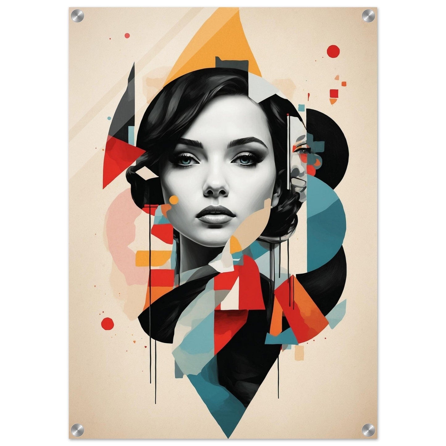 Acrylic Print - Moderne Kunstwerke mit glänzendem Finish Print Material Modern Masterpieces 50x70 cm / 20x28″ 
