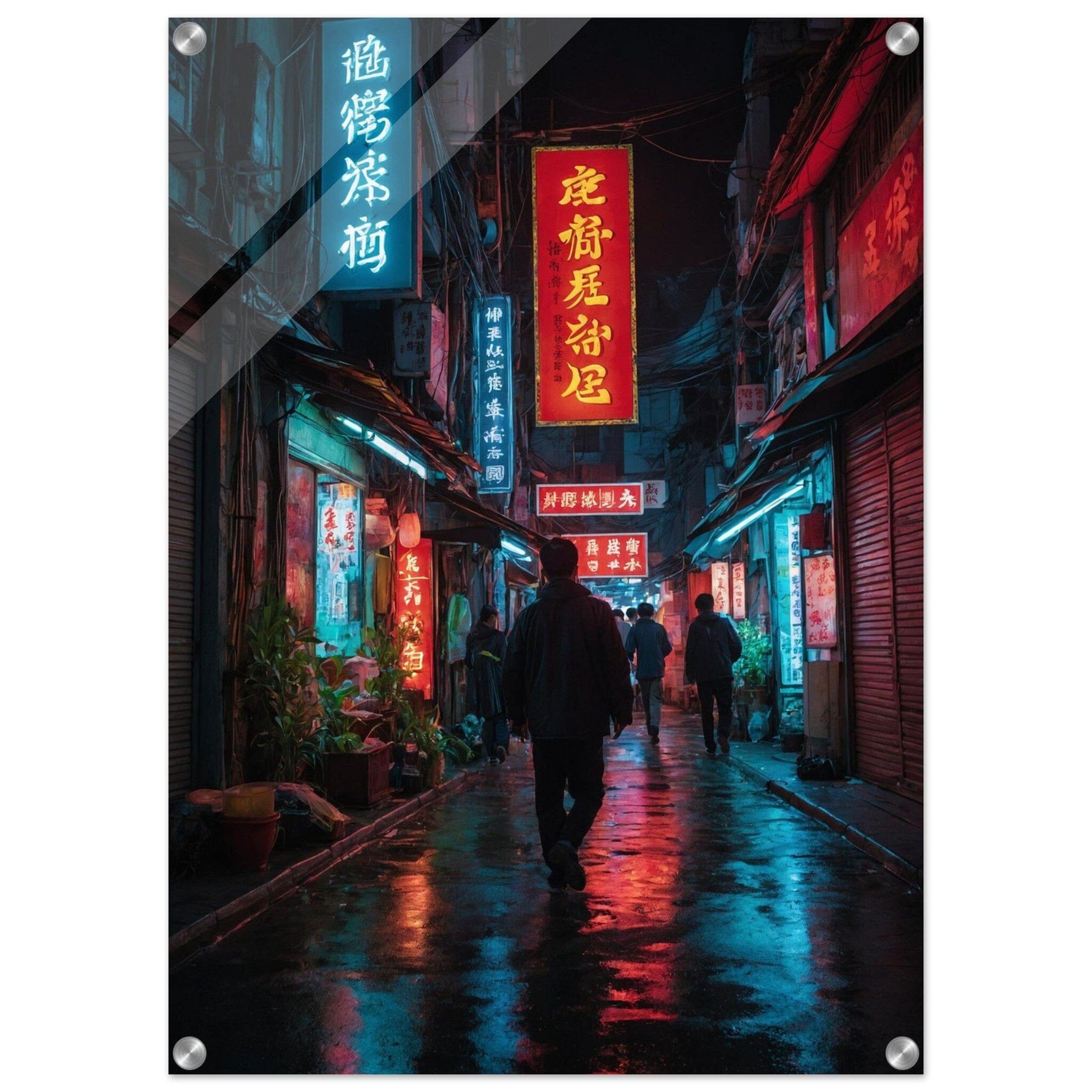 Acrylic Print - Moderne Kunstwerke mit glänzendem Finish Print Material Modern Masterpieces 50x70 cm / 20x28″ 