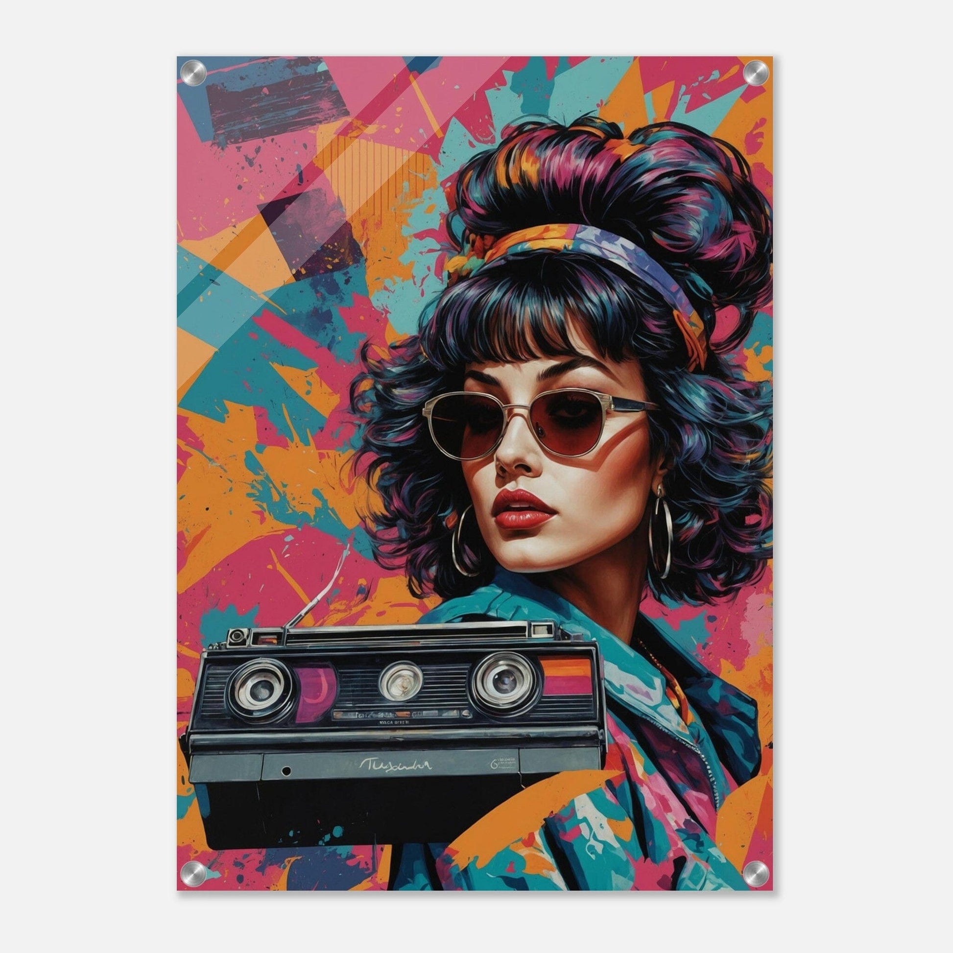 Acrylic Print - Moderne Kunstwerke mit glänzendem Finish Print Material Modern Masterpieces 50x70 cm / 20x28″ 
