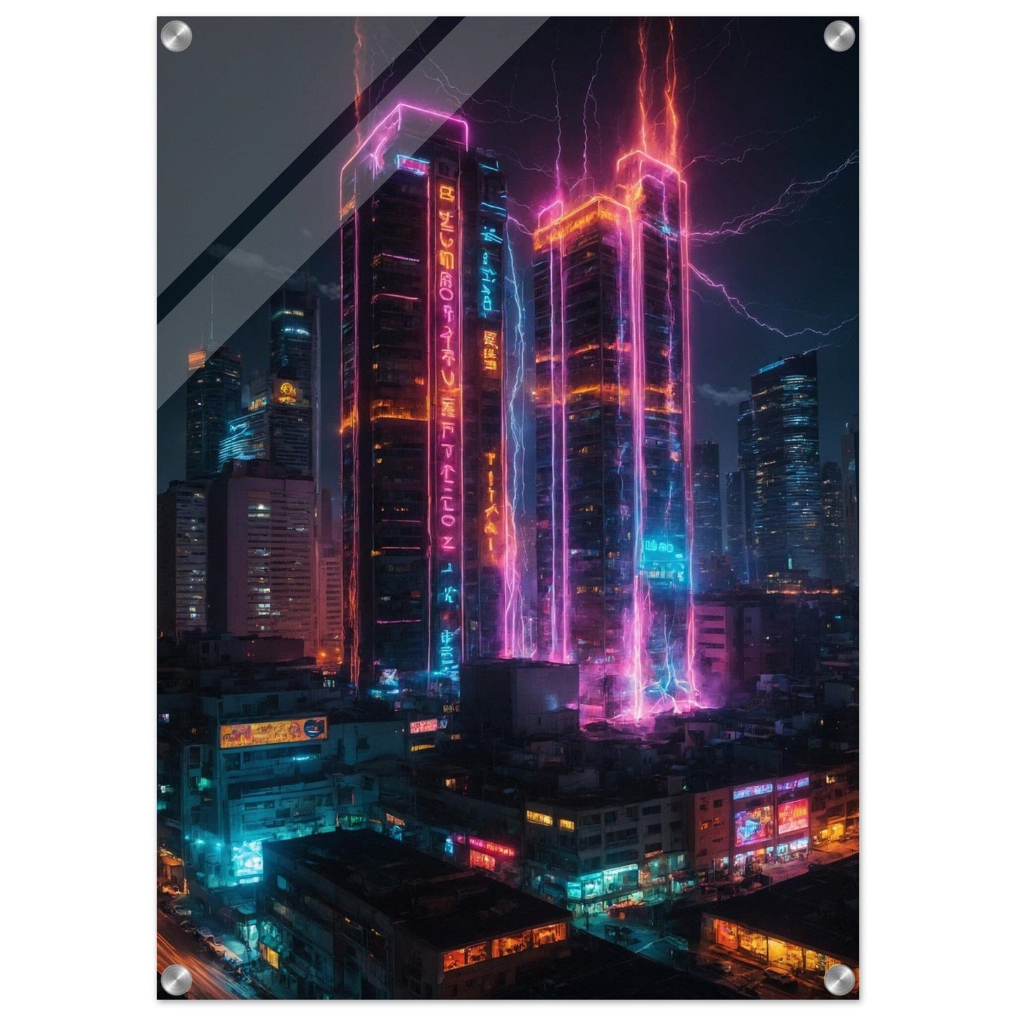 Acrylic Print - Moderne Kunstwerke mit glänzendem Finish Print Material Modern Masterpieces 50x70 cm / 20x28″ 