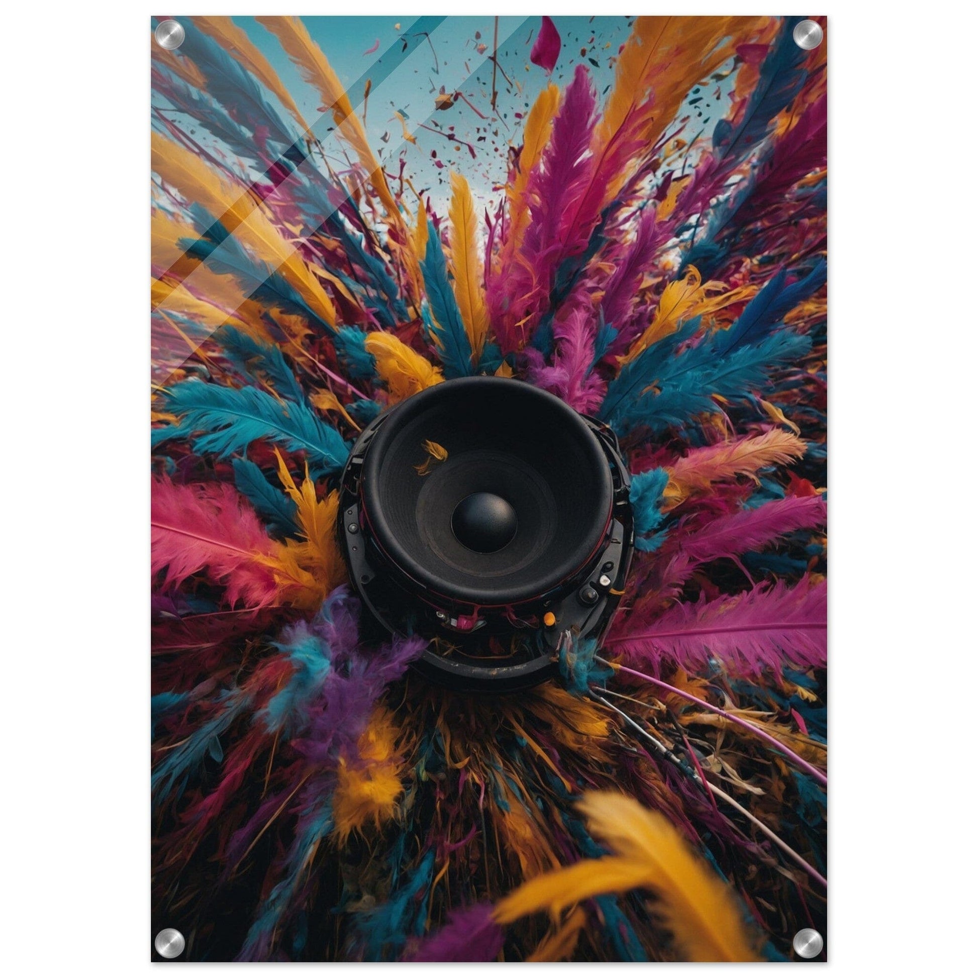 Acrylic Print - Moderne Kunstwerke mit glänzendem Finish Print Material Modern Masterpieces 50x70 cm / 20x28″ 