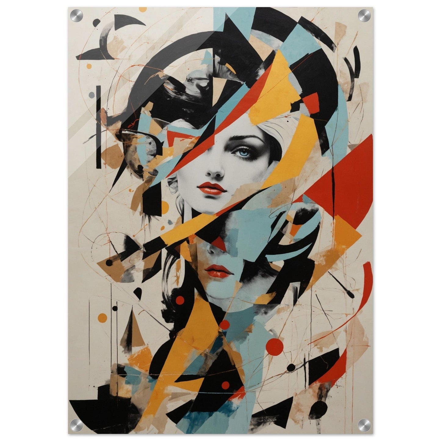 Acrylic Print - Moderne Kunstwerke mit glänzendem Finish Print Material Modern Masterpieces 50x70 cm / 20x28″ 