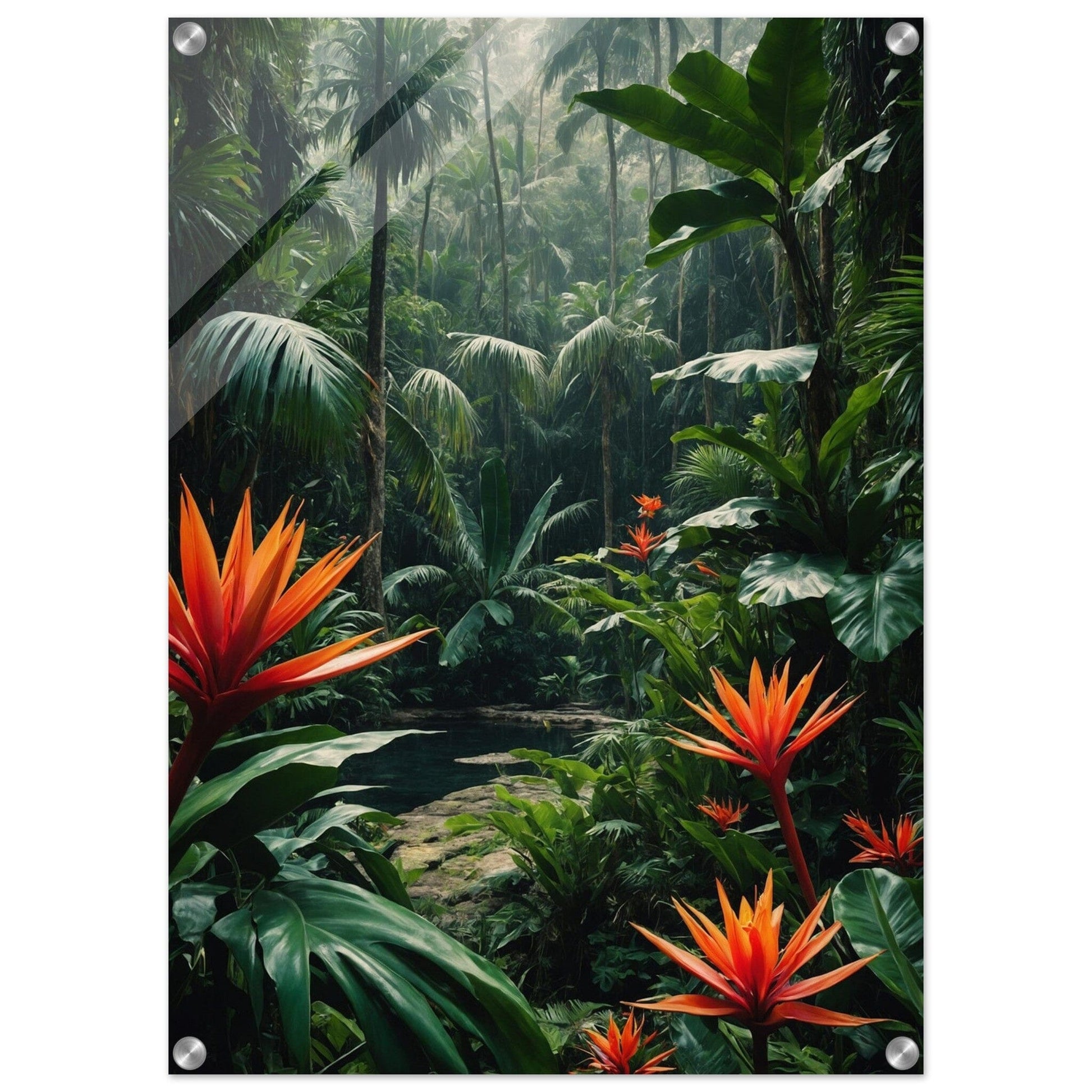 Acrylic Print - Moderne Kunstwerke mit glänzendem Finish Print Material Modern Masterpieces 50x70 cm / 20x28″ 