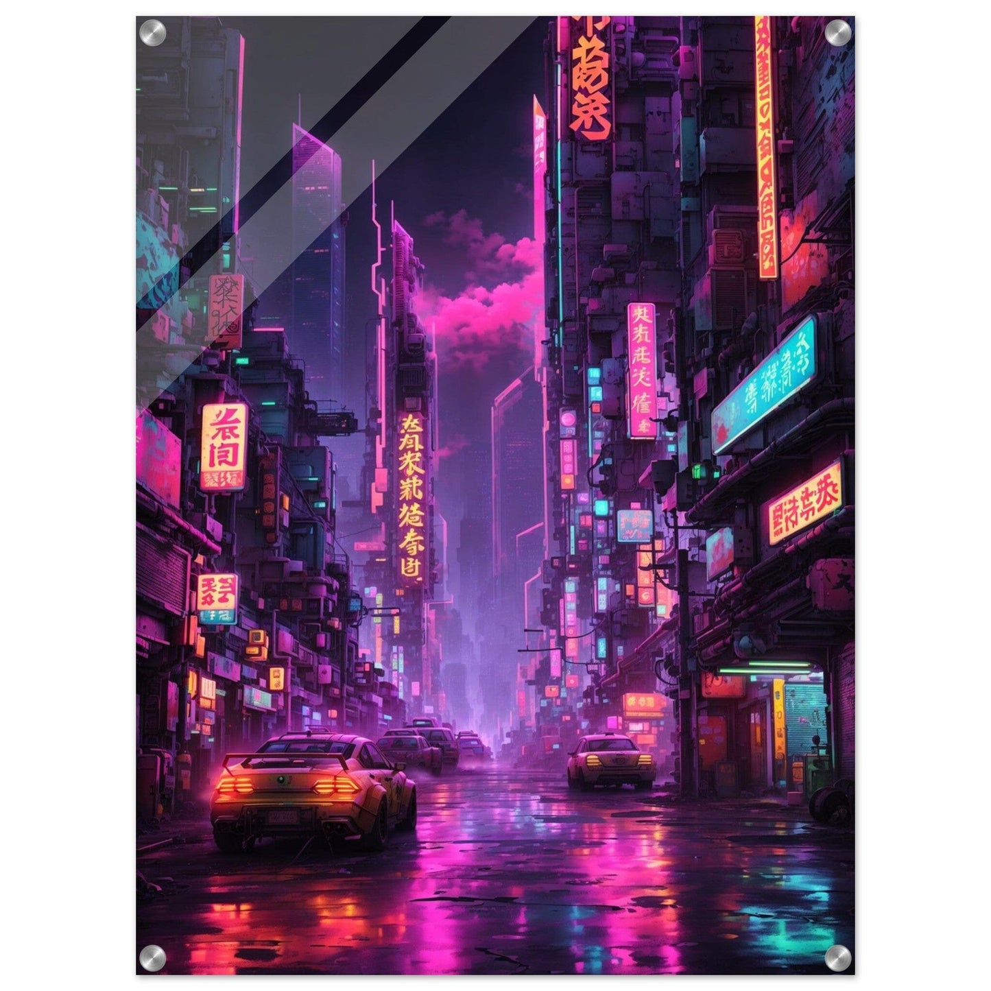Acrylic Print - Moderne Kunstwerke mit glänzendem Finish Print Material Modern Masterpieces 60x80 cm / 24x32″ 