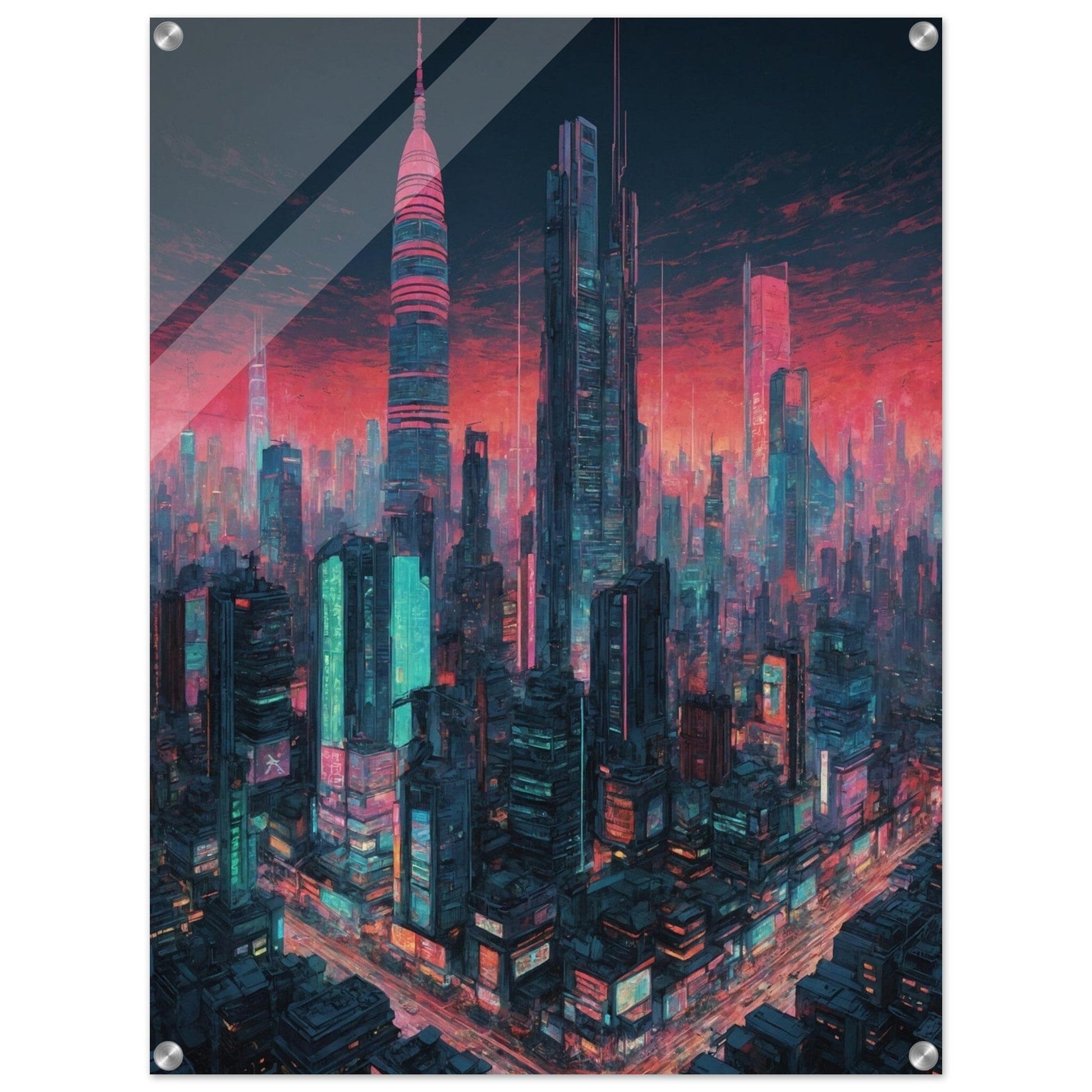 Acrylic Print - Moderne Kunstwerke mit glänzendem Finish Print Material Modern Masterpieces 60x80 cm / 24x32″ 