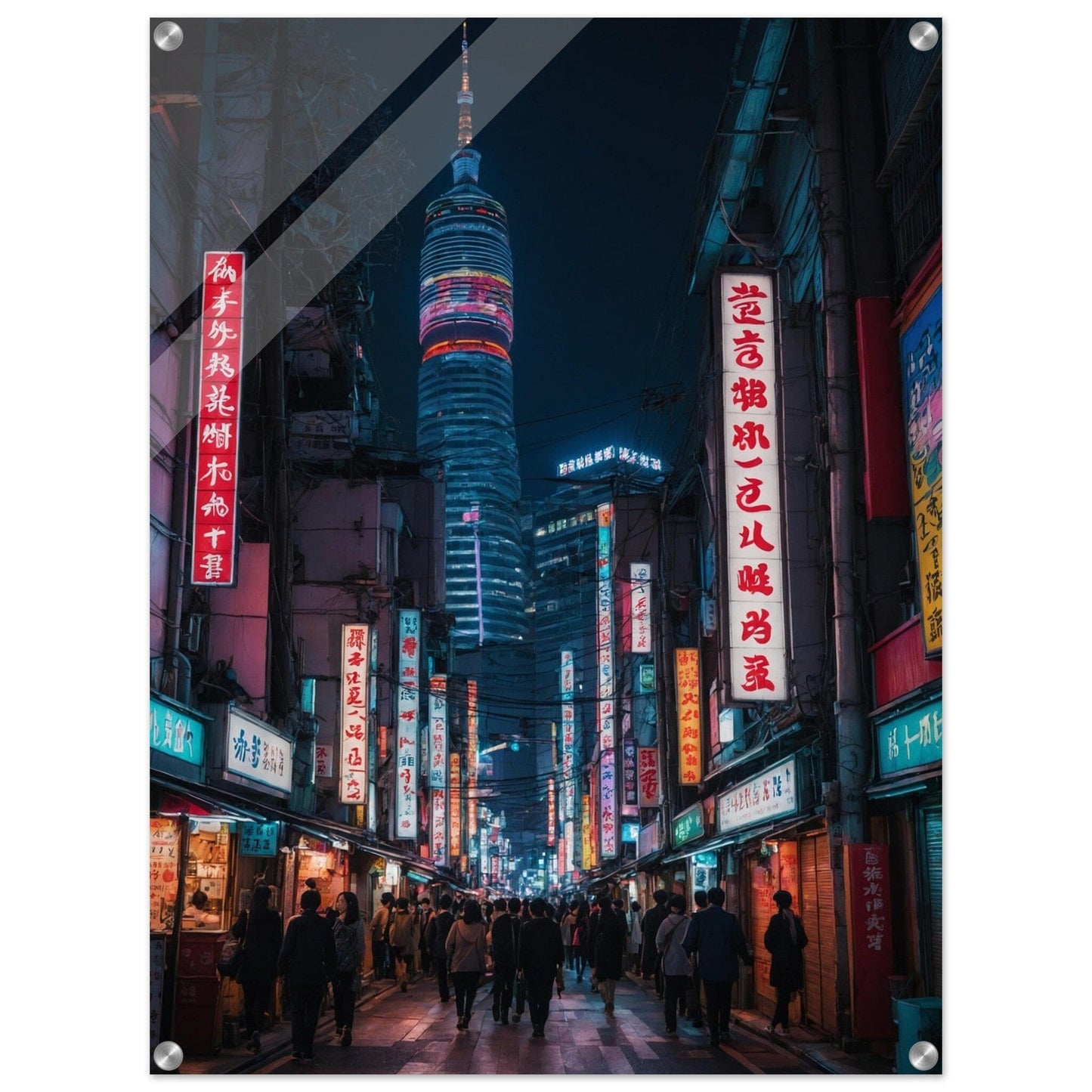 Acrylic Print - Moderne Kunstwerke mit glänzendem Finish Print Material Modern Masterpieces 60x80 cm / 24x32″ 