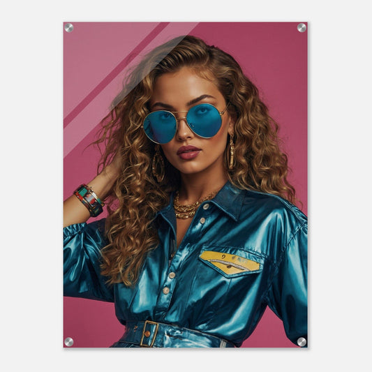 Acrylic Print - Moderne Kunstwerke mit glänzendem Finish Print Material Modern Masterpieces 60x80 cm / 24x32″ 