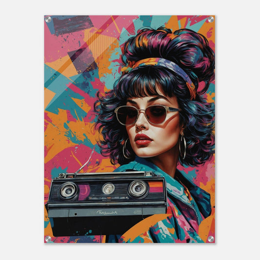 Acrylic Print - Moderne Kunstwerke mit glänzendem Finish Print Material Modern Masterpieces 60x80 cm / 24x32″ 