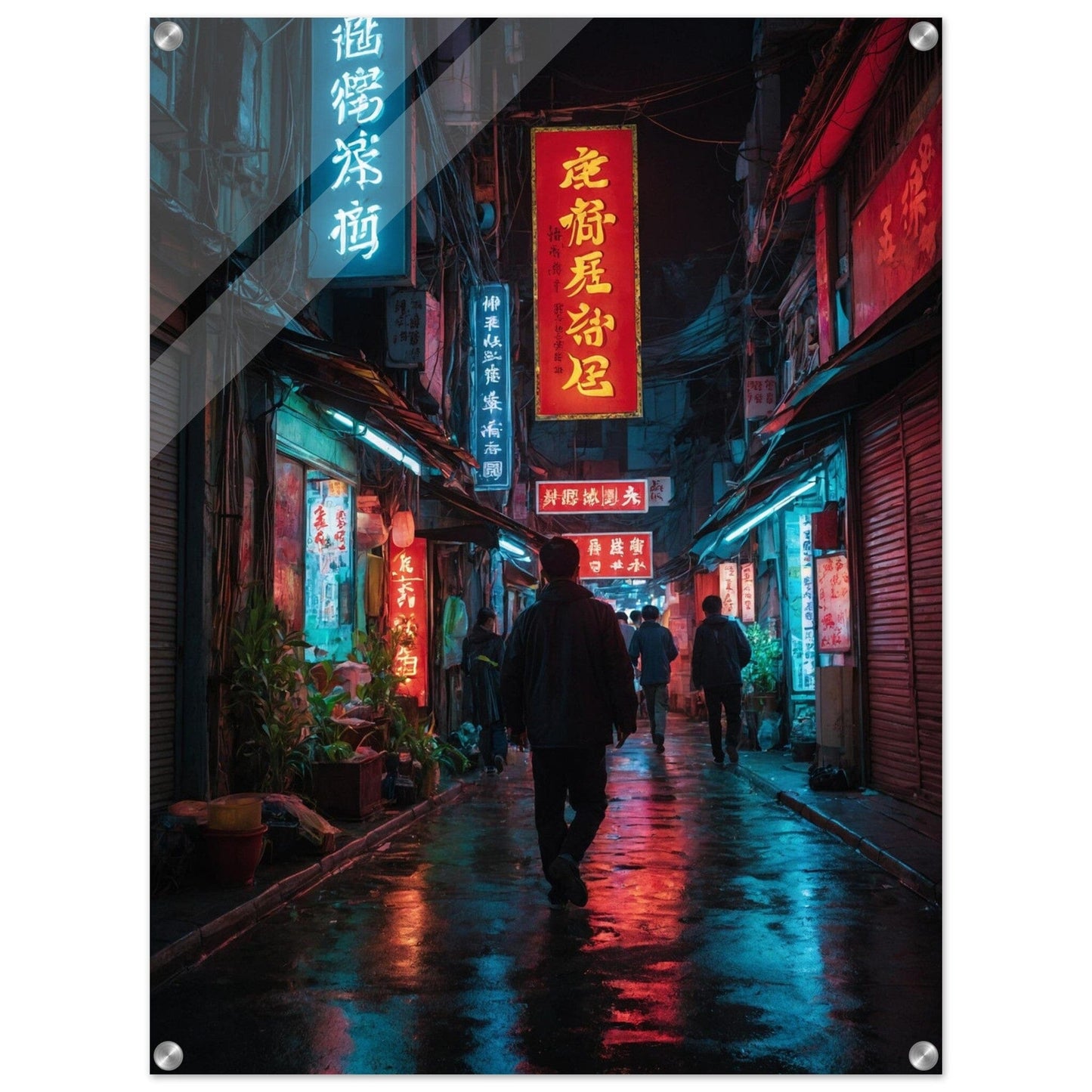 Acrylic Print - Moderne Kunstwerke mit glänzendem Finish Print Material Modern Masterpieces 60x80 cm / 24x32″ 