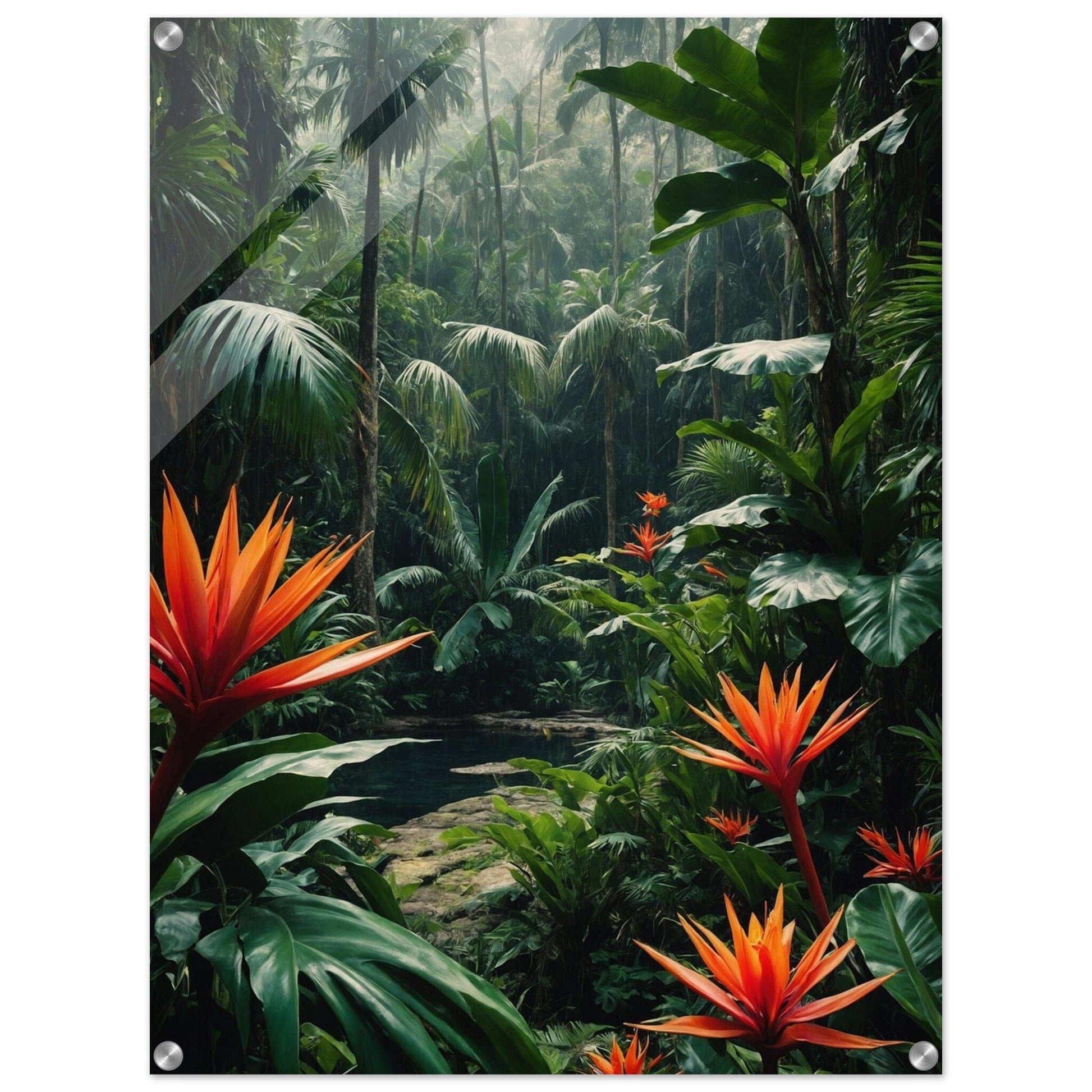 Acrylic Print - Moderne Kunstwerke mit glänzendem Finish Print Material Modern Masterpieces 60x80 cm / 24x32″ 