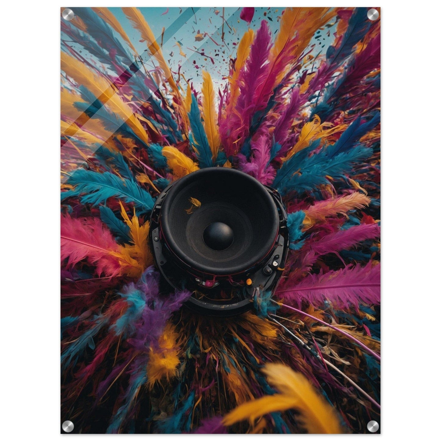 Acrylic Print - Moderne Kunstwerke mit glänzendem Finish Print Material Modern Masterpieces 60x80 cm / 24x32″ 