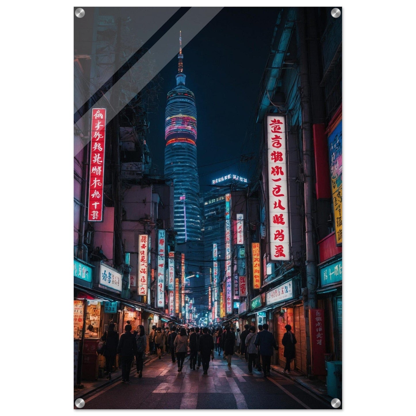 Acrylic Print - Moderne Kunstwerke mit glänzendem Finish Print Material Modern Masterpieces 60x90 cm / 24x36″ 