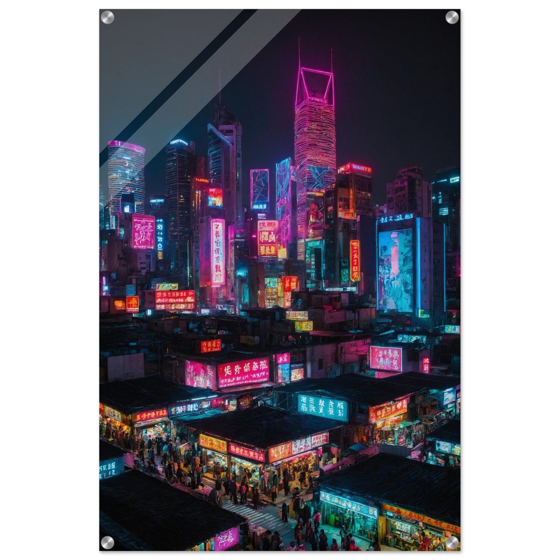 Acrylic Print - Moderne Kunstwerke mit glänzendem Finish Print Material Modern Masterpieces 60x90 cm / 24x36″ 