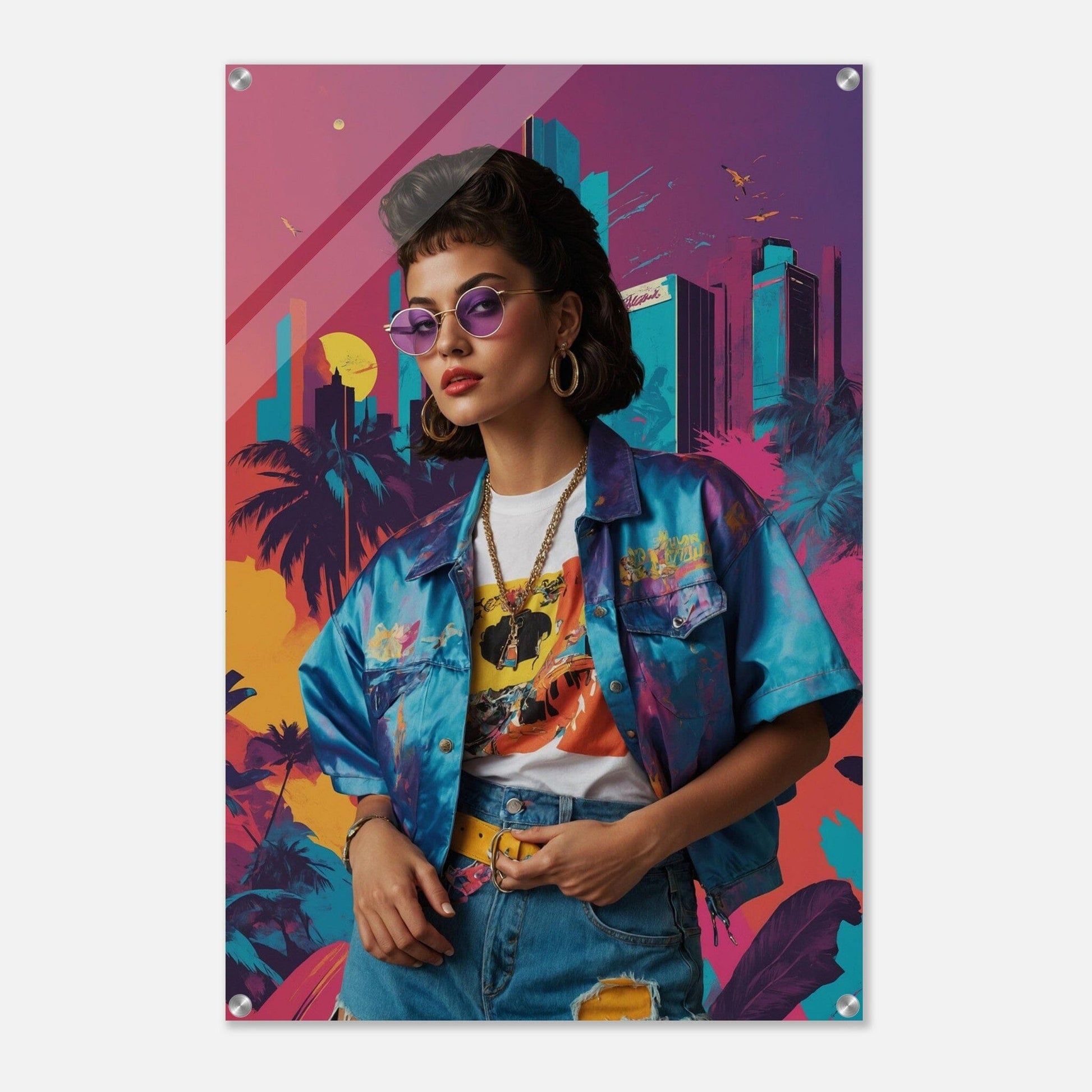 Acrylic Print - Moderne Kunstwerke mit glänzendem Finish Print Material Modern Masterpieces 60x90 cm / 24x36″ 