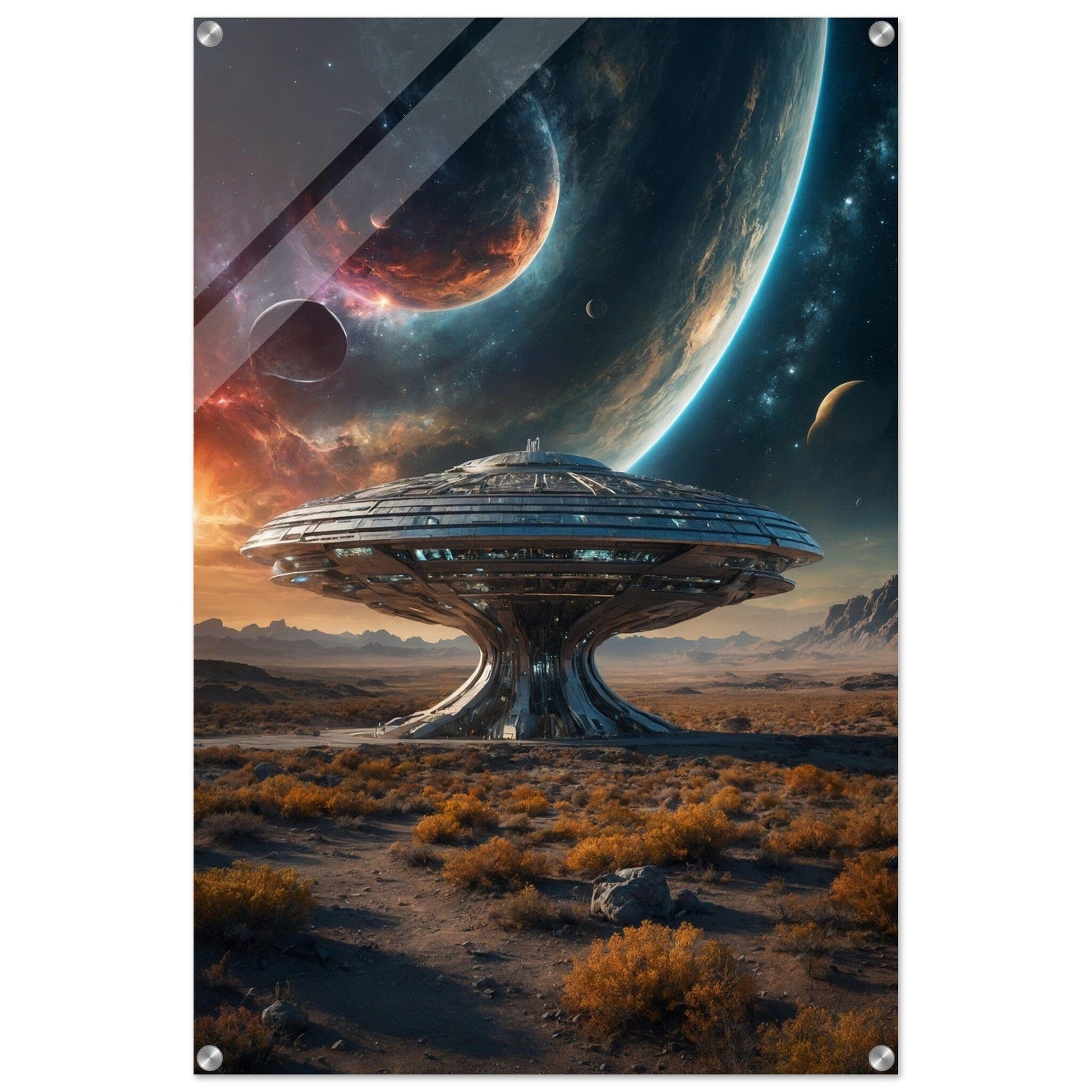 Acrylic Print - Moderne Kunstwerke mit glänzendem Finish Print Material Modern Masterpieces 60x90 cm / 24x36″ 