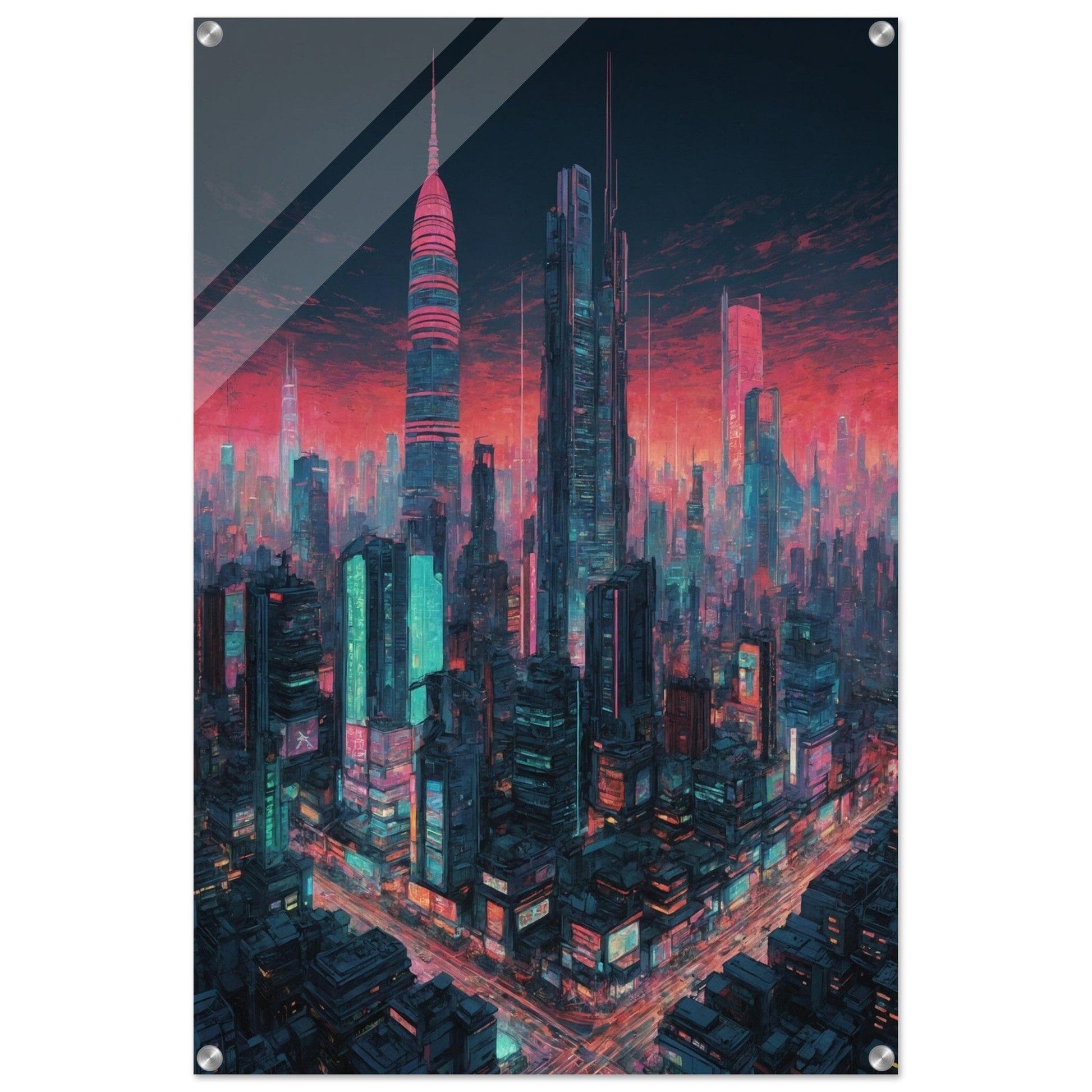 Acrylic Print - Moderne Kunstwerke mit glänzendem Finish Print Material Modern Masterpieces 60x90 cm / 24x36″ 