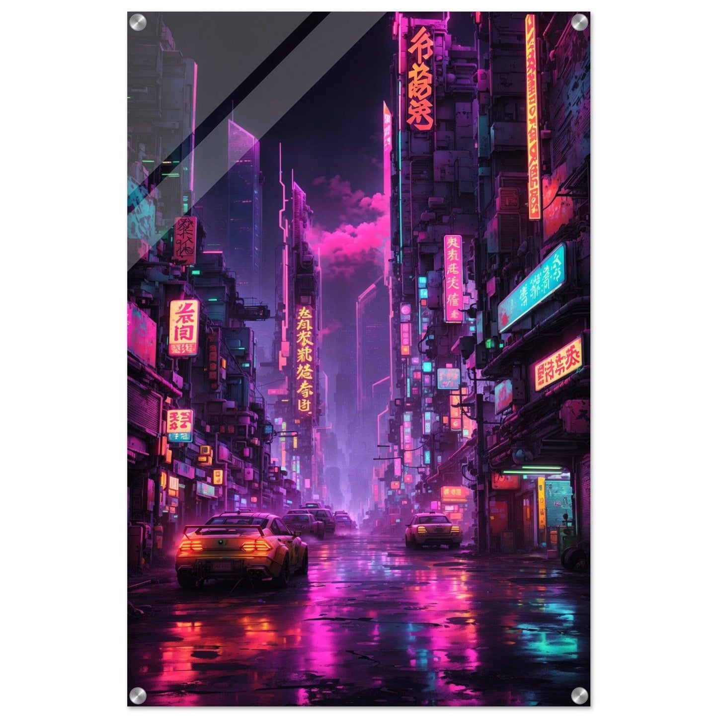 Acrylic Print - Moderne Kunstwerke mit glänzendem Finish Print Material Modern Masterpieces 60x90 cm / 24x36″ 